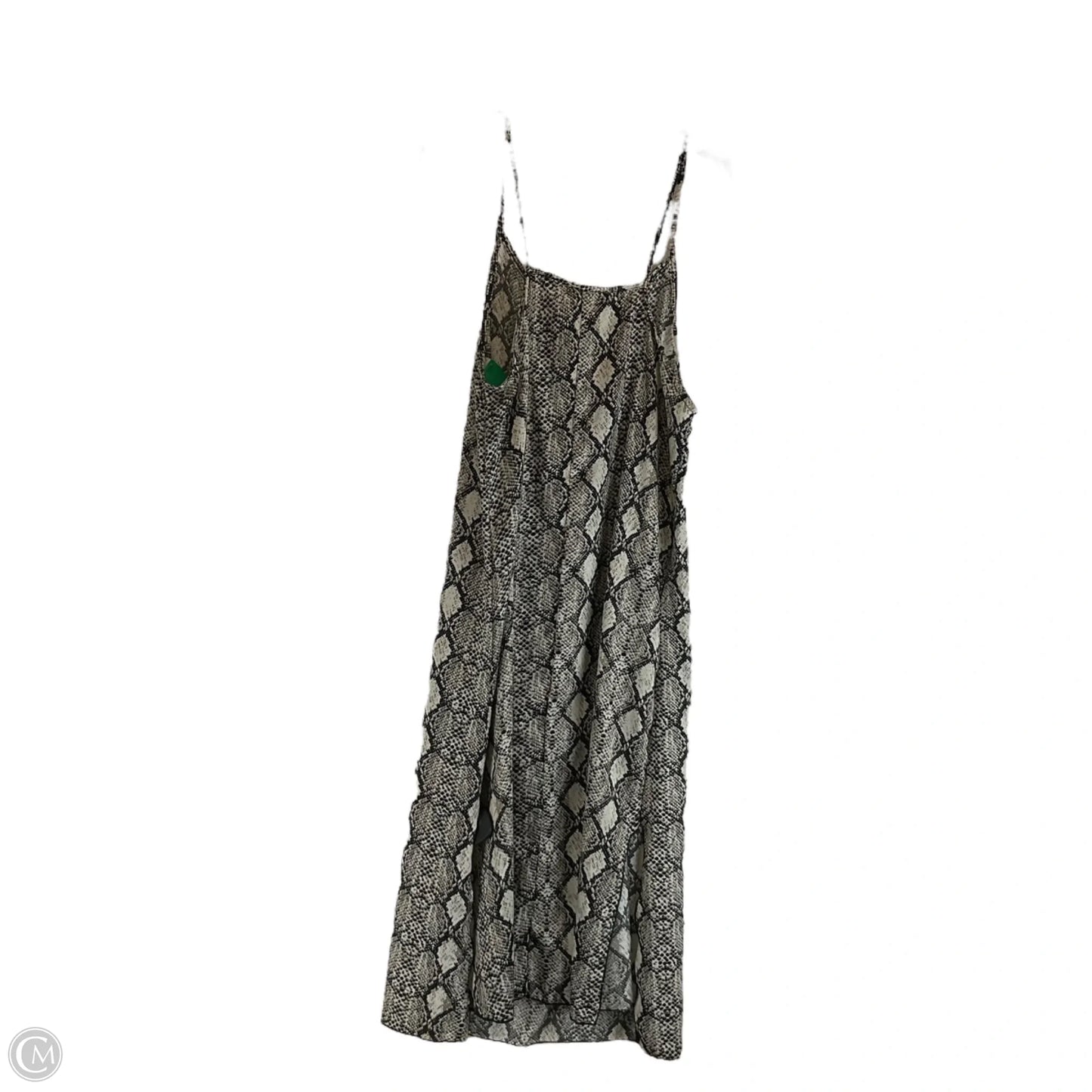 Dress Casual Maxi By See You Monday In Snakeskin Print, Size: L