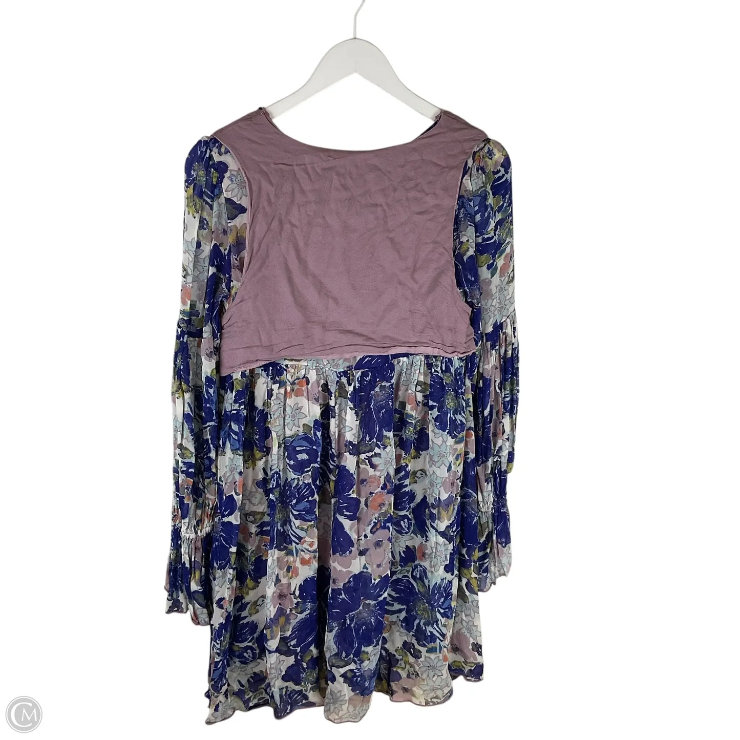 Dress Casual Midi By Free People In Purple, Size: Xs