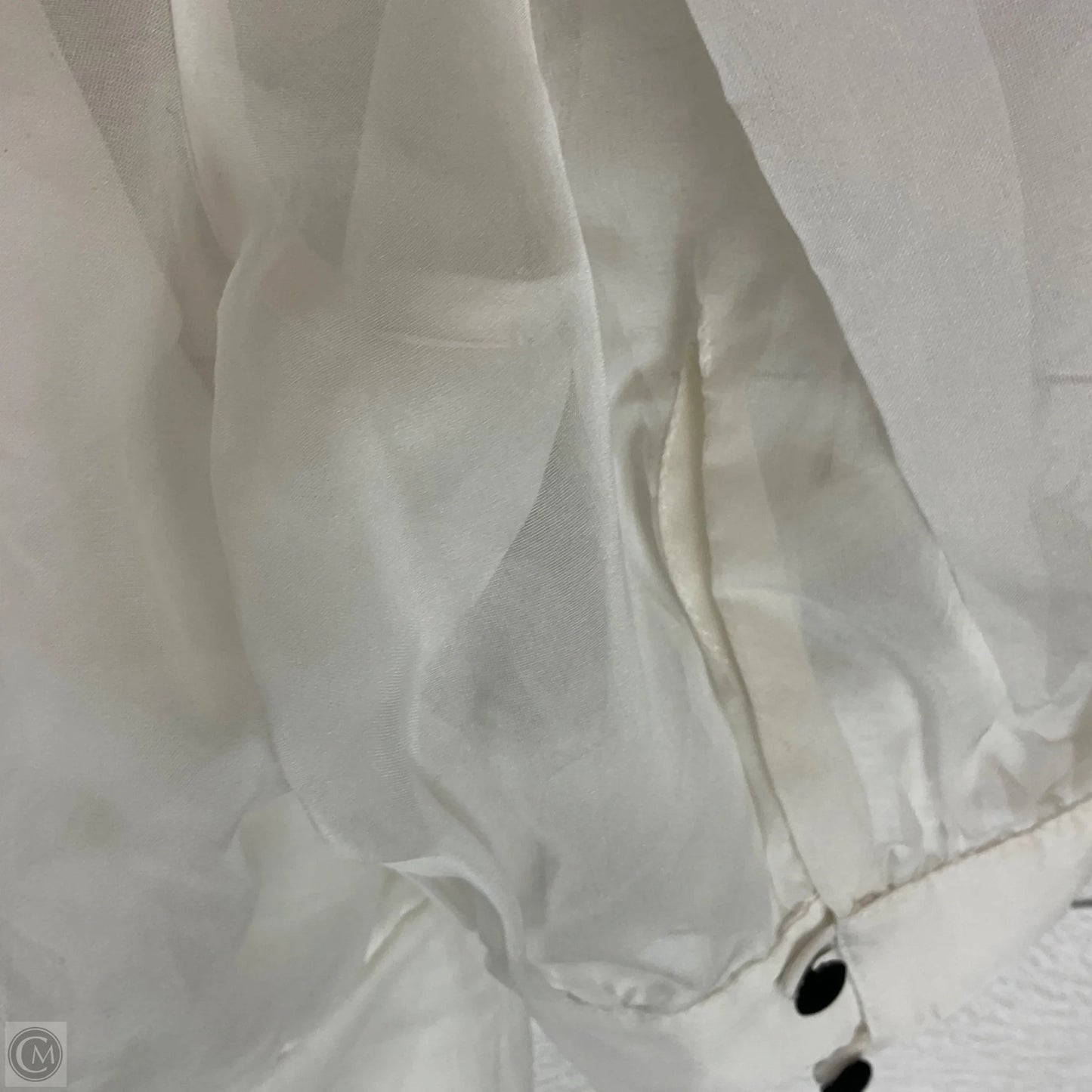 Top Short Sleeve By Maeve In White, Size: 10