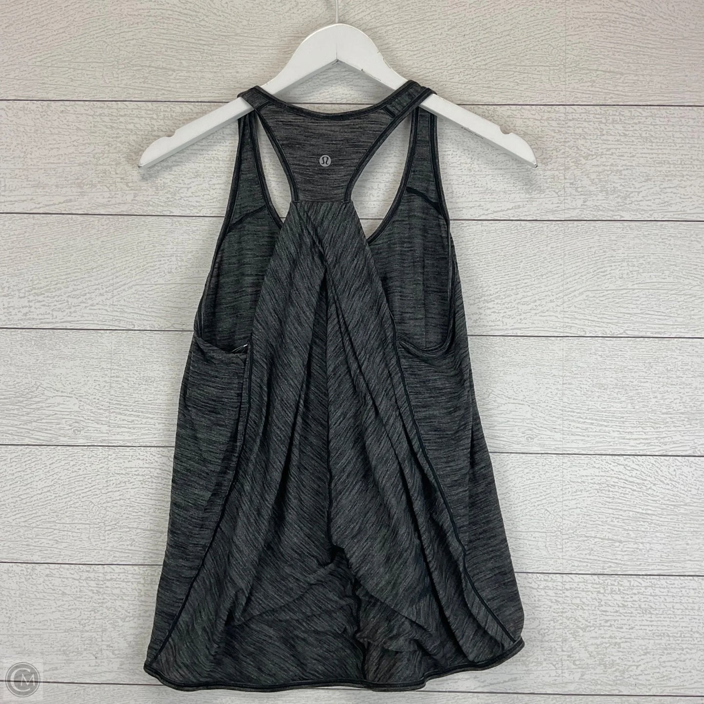 Athletic Tank Top By Lululemon In Grey, Size: 8