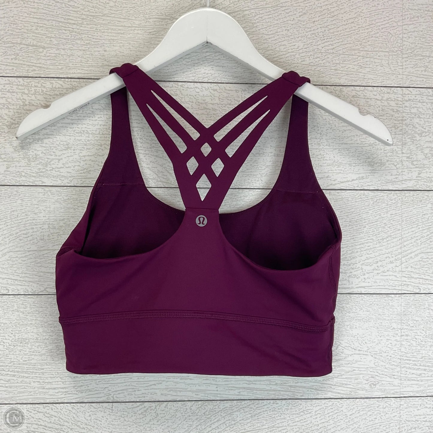 Athletic Bra By Lululemon In Purple, Size: 8