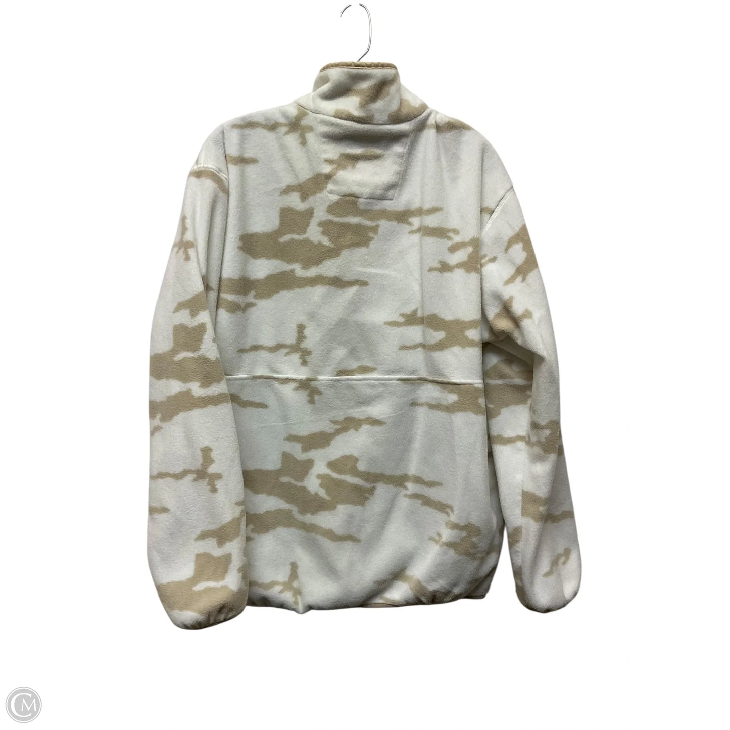 Jacket Faux Fur & Sherpa By Columbia In Cream, Size: L