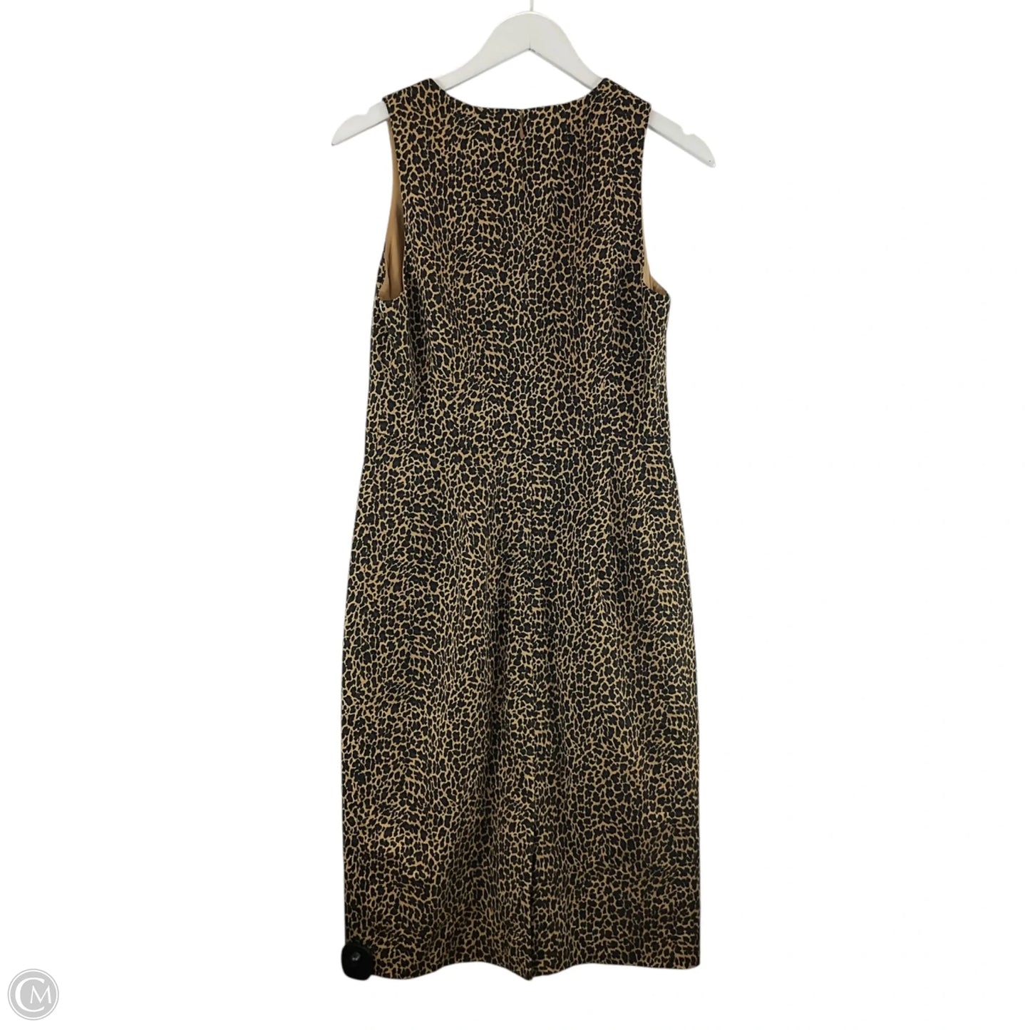 Dress Casual Midi By J. Crew In Animal Print, Size: 4