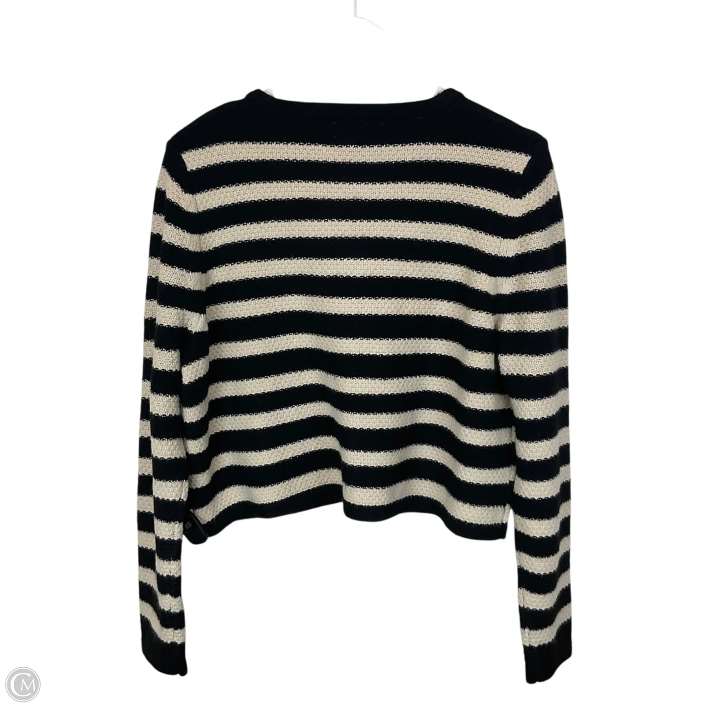 Cardigan By A New Day In Black & Cream, Size: L