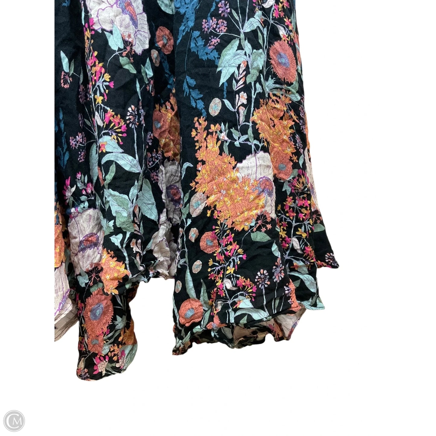 Dress Casual Maxi By Free People In Black, Size: L