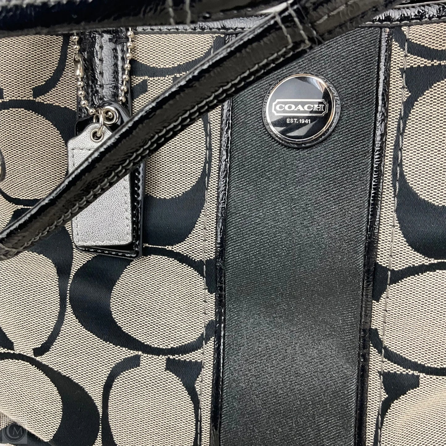 Handbag Designer By Coach, Size: Medium
