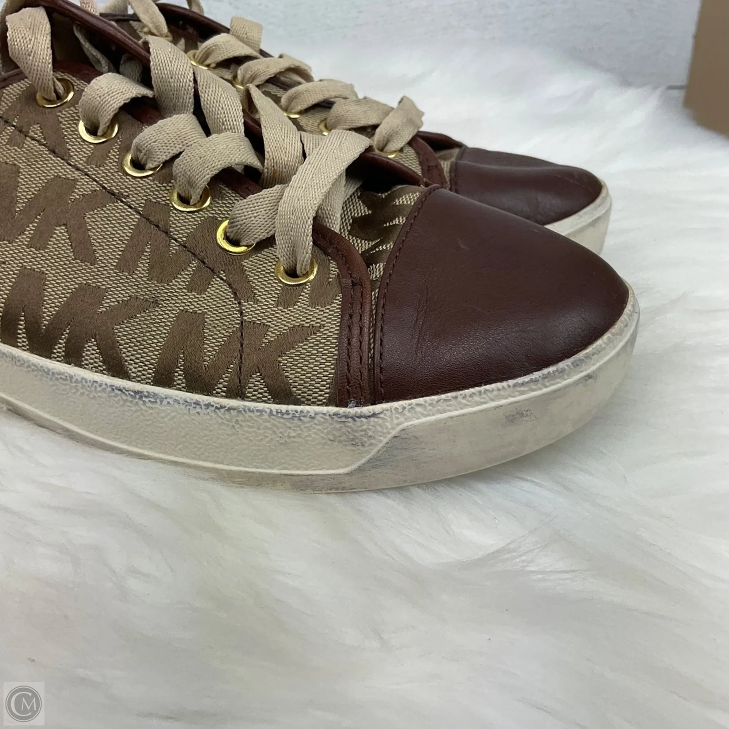 Shoes Designer By Michael Kors In Brown, Size: 9