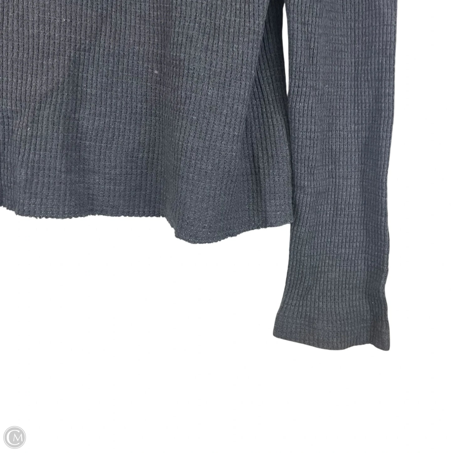 Top Long Sleeve Basic By T.la In Grey, Size: M