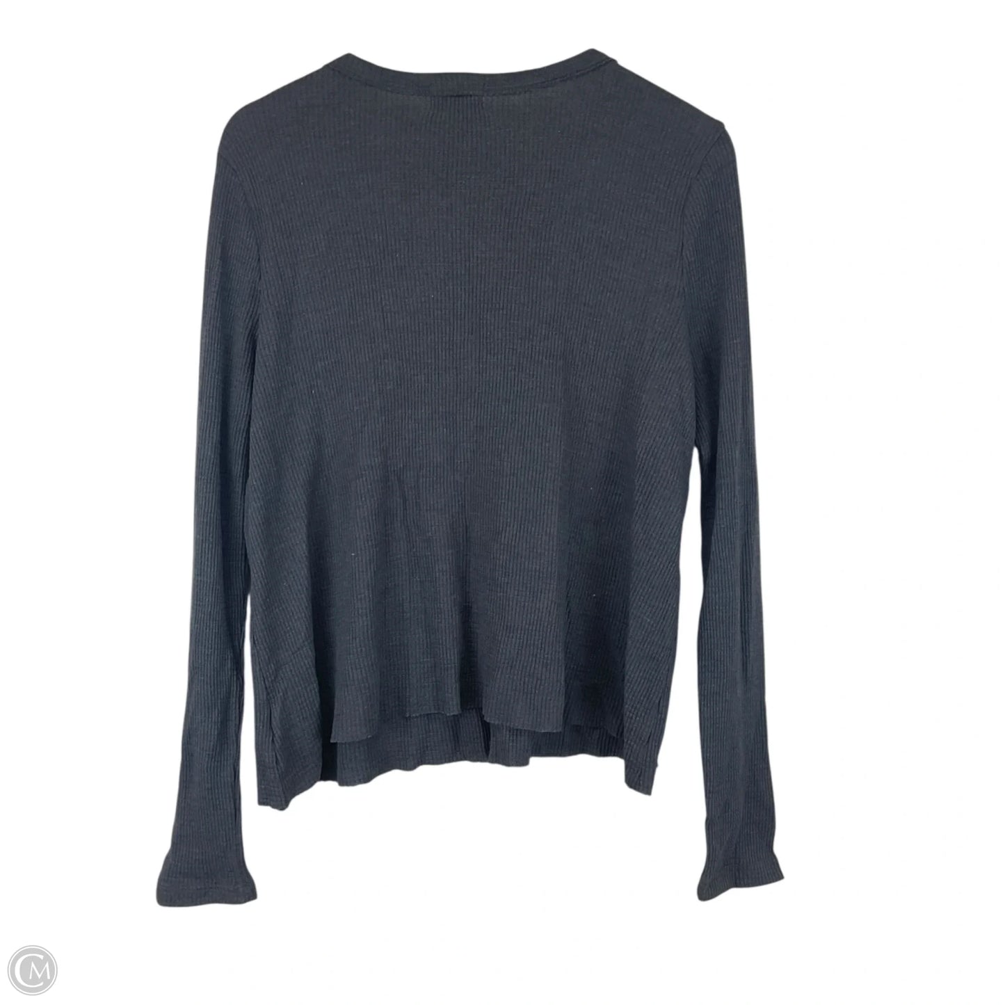 Top Long Sleeve Basic By T.la In Grey, Size: M