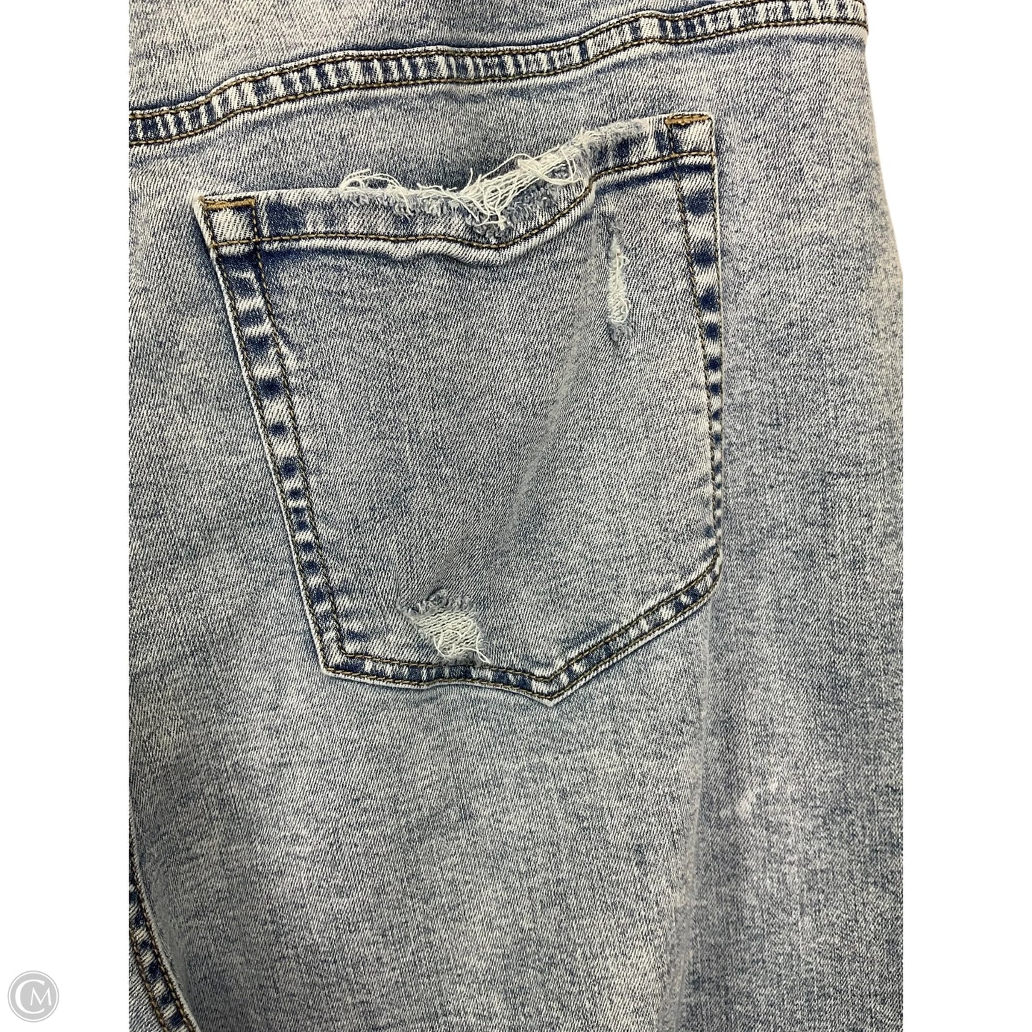 Jeans Wide Leg By Lane Bryant In Blue Denim, Size: 18