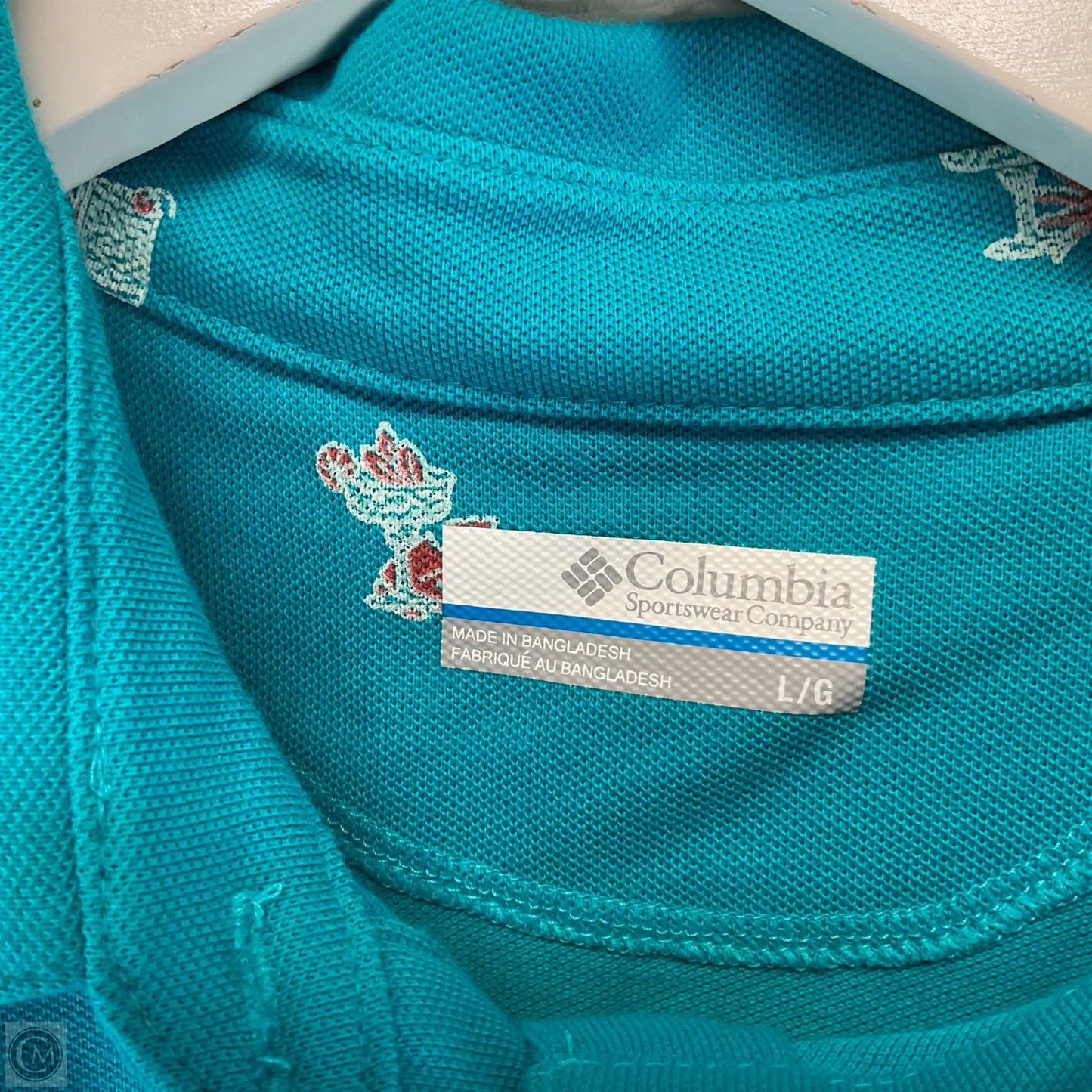Top Short Sleeve By Columbia In Blue, Size: L