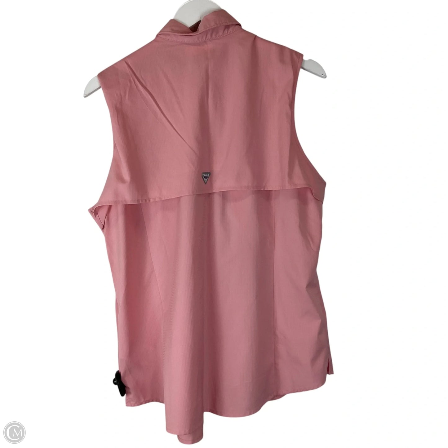 Athletic Tank Top By Columbia In Pink, Size: Xl