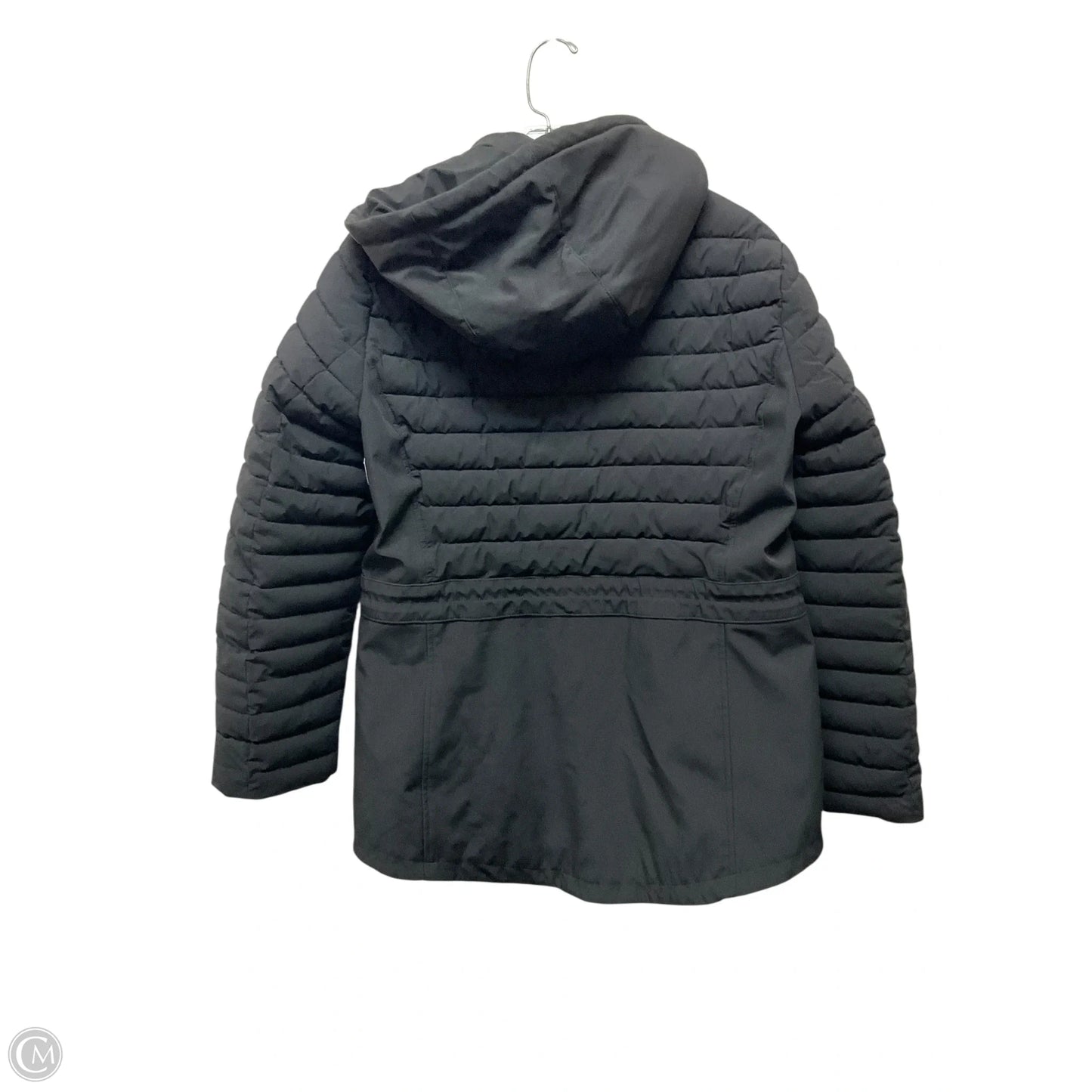 Coat Puffer & Quilted By Tommy Hilfiger In Black, Size: M