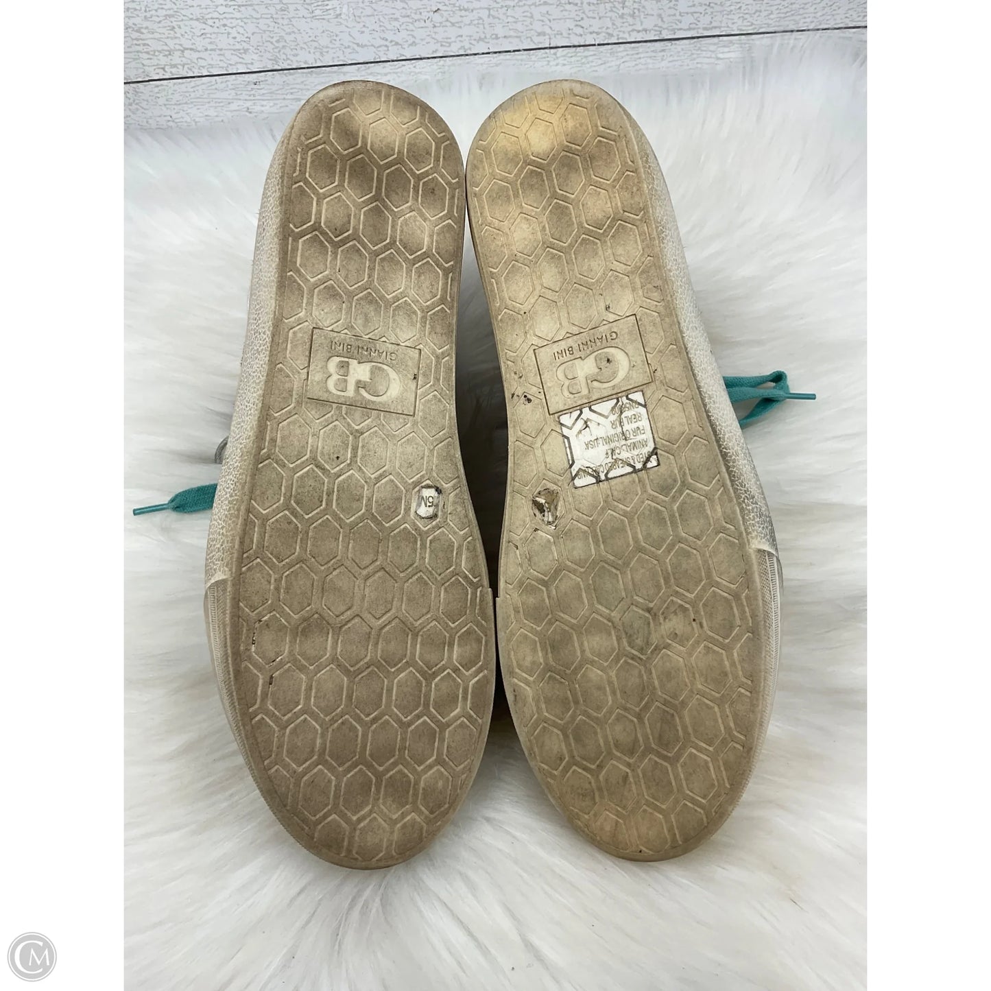 Shoes Sneakers By Gianni Bini In Animal Print, Size: 8.5