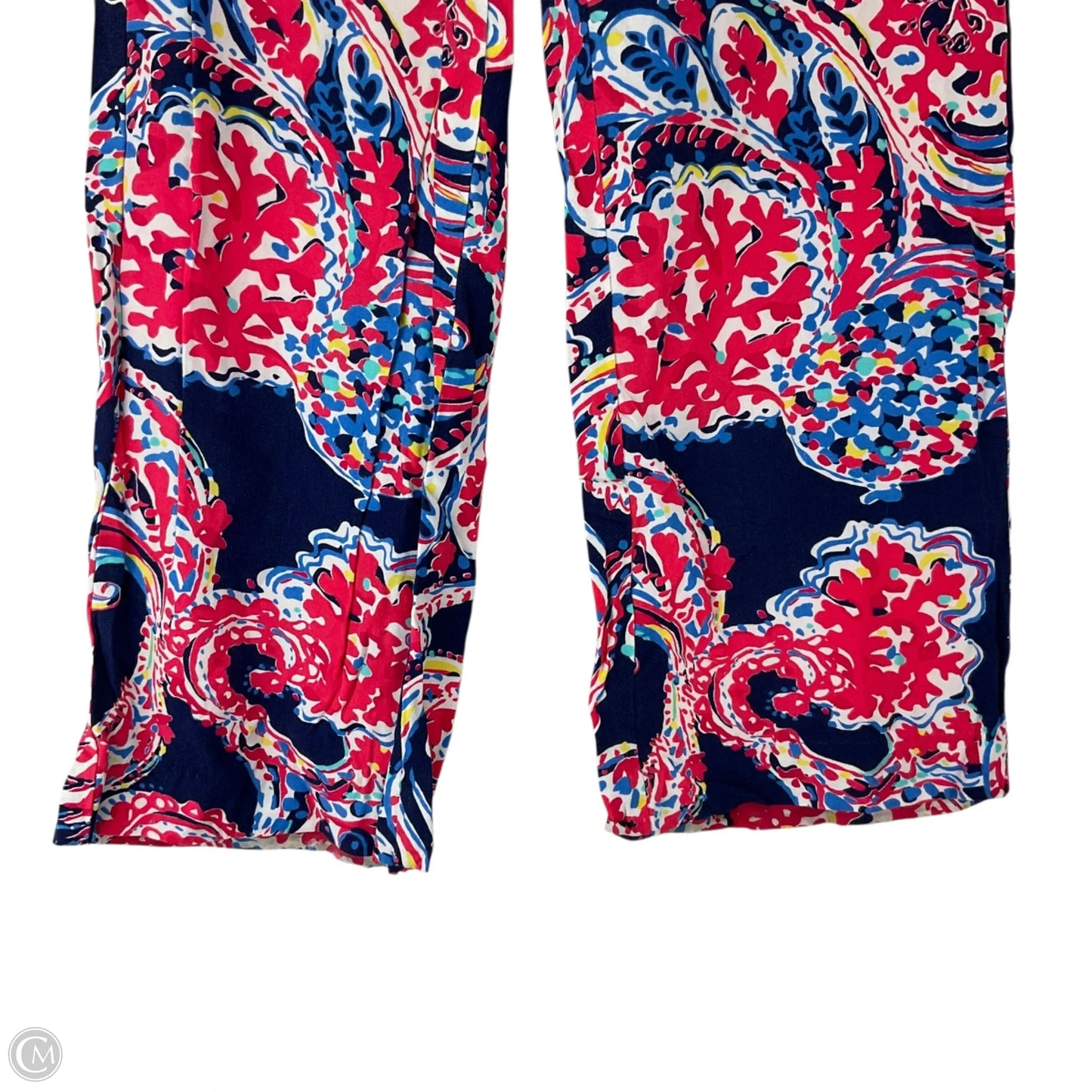 Pants Designer By Lilly Pulitzer In Blue & Red, Size: S