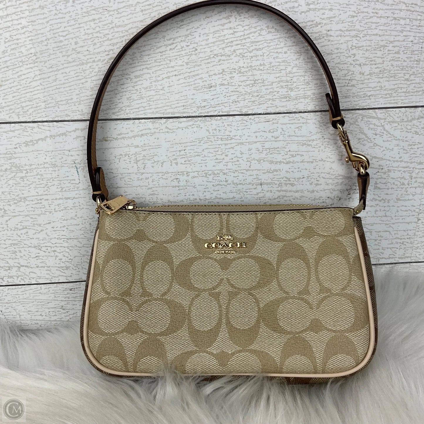 Wristlet Designer By Coach, Size: Medium