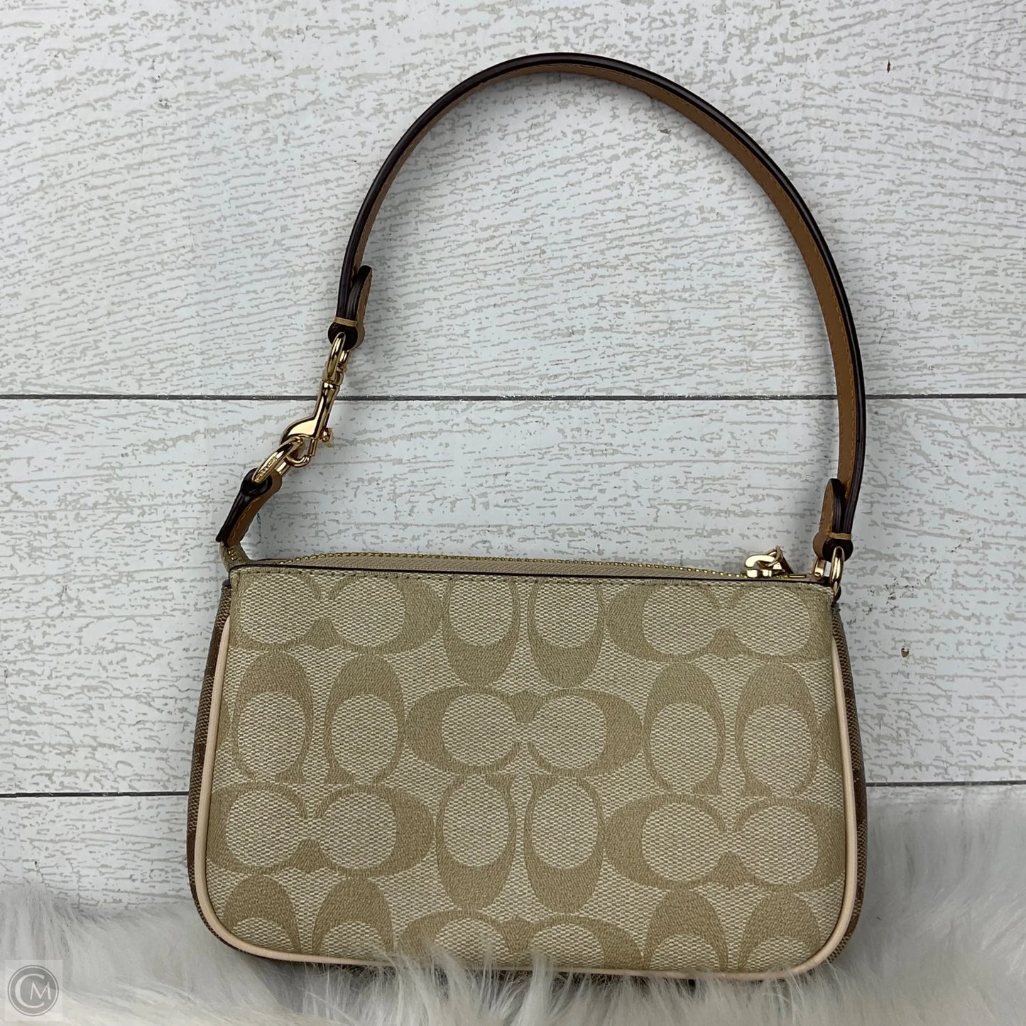 Wristlet Designer By Coach, Size: Medium
