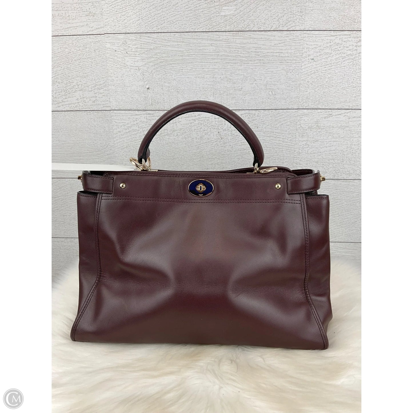 Handbag Designer By Coach, Size: Medium