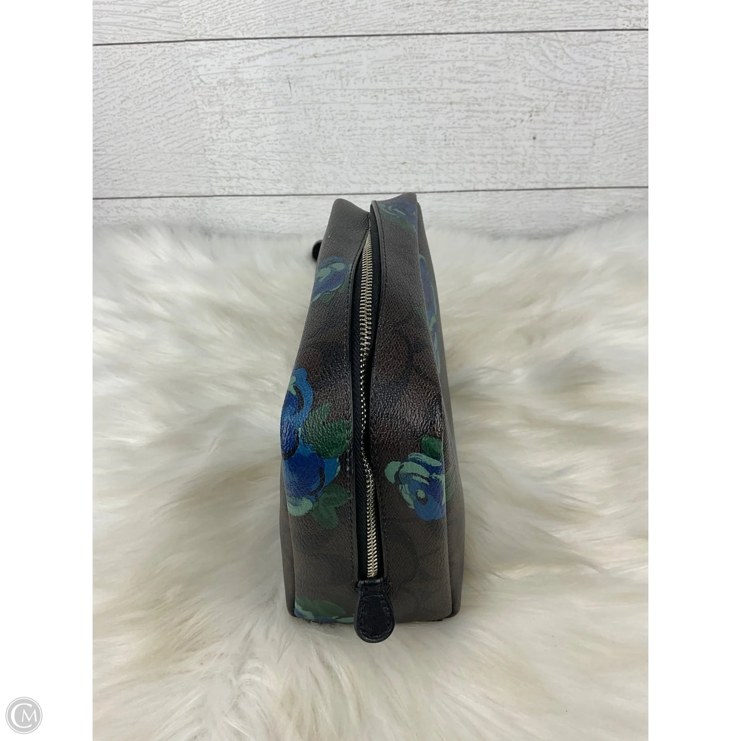 Makeup Bag Designer By Coach, Size: Medium