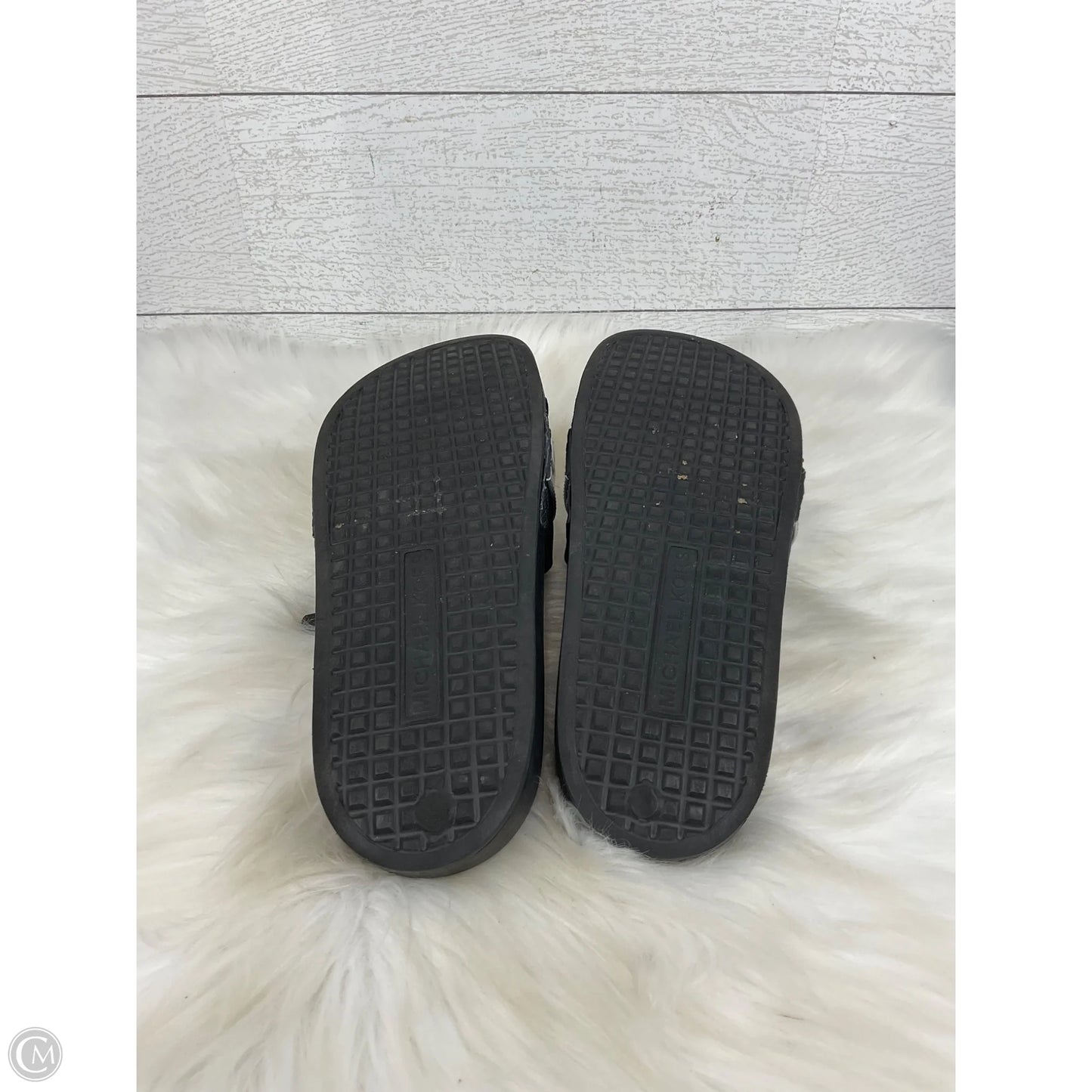 Sandals Designer By Michael Kors In Black, Size: 9