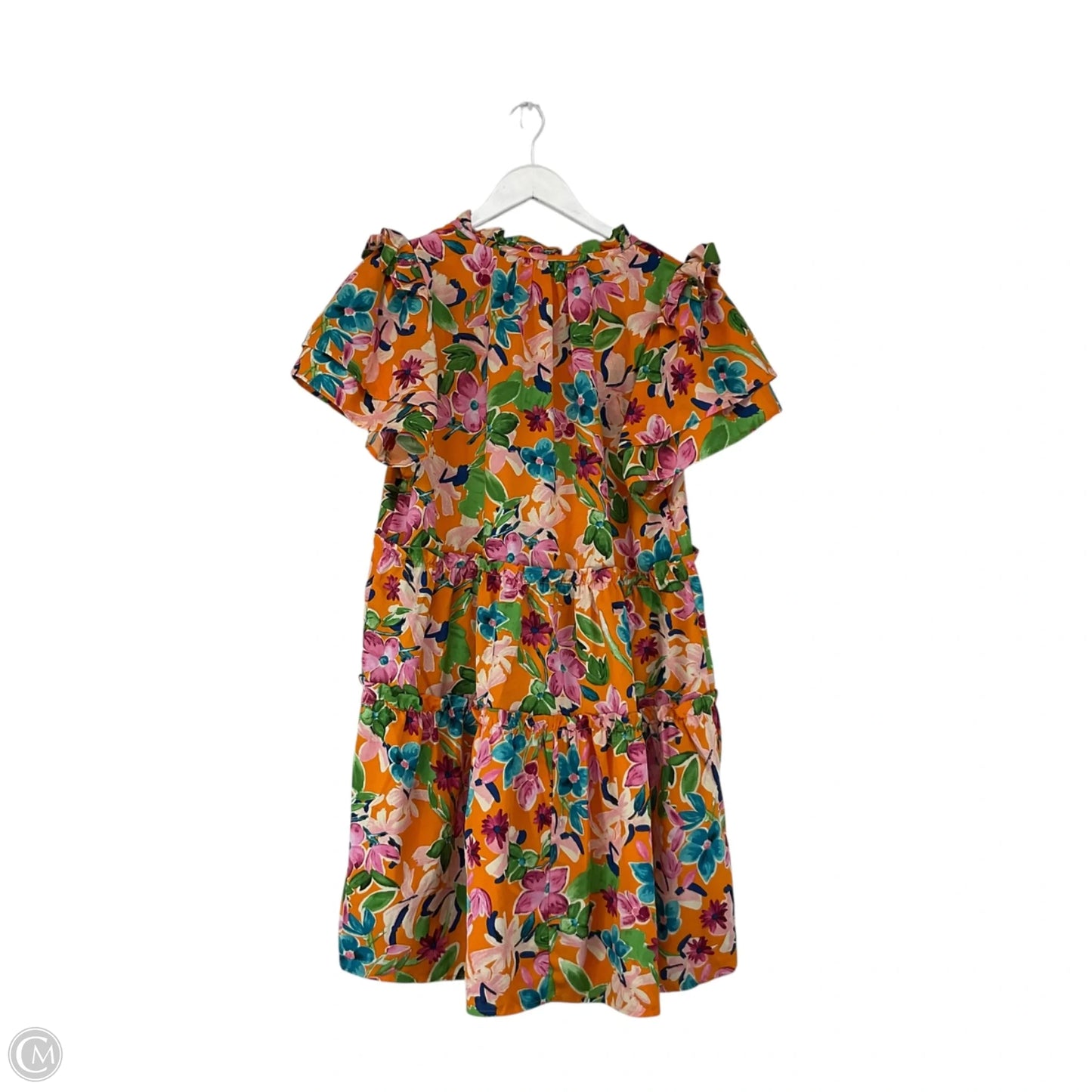 Dress Casual Short By Umgee In Orange, Size: L