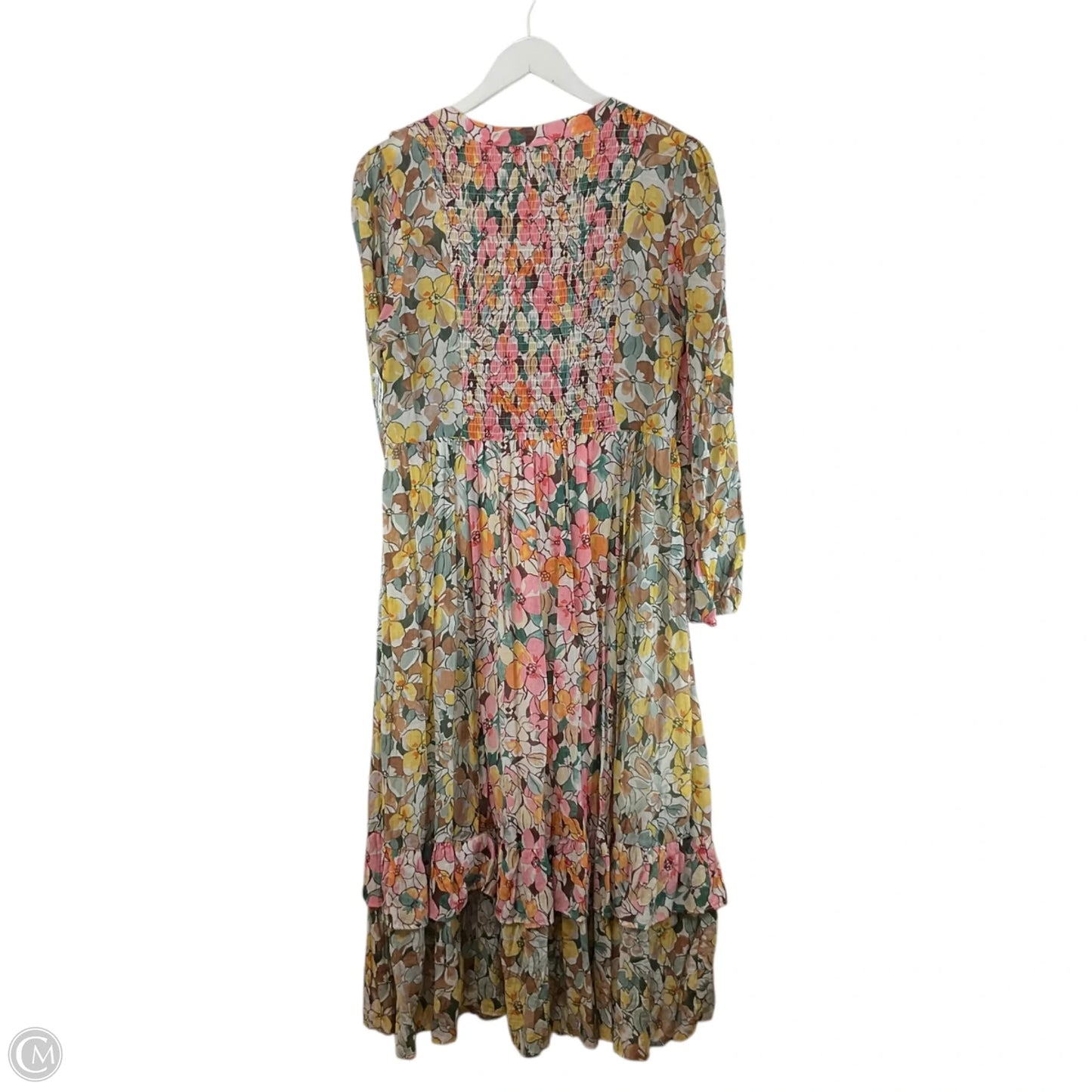 Dress Casual Maxi By Voy In Floral Print, Size: M
