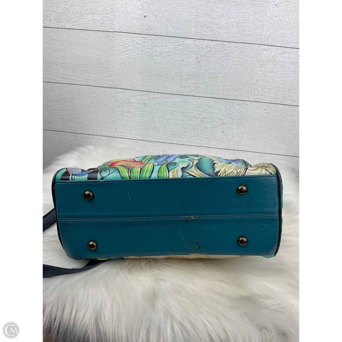 Crossbody By Anuschka, Size: Medium