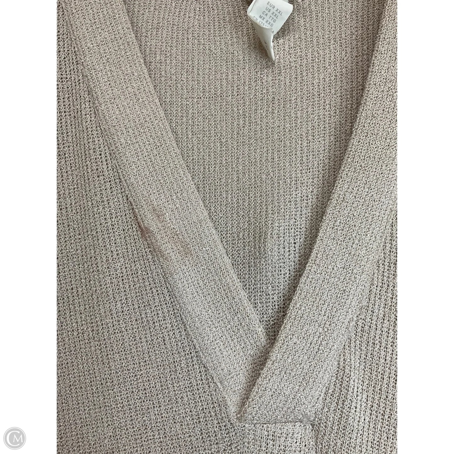 Dress Casual Maxi By H&m In Tan, Size: Xxl