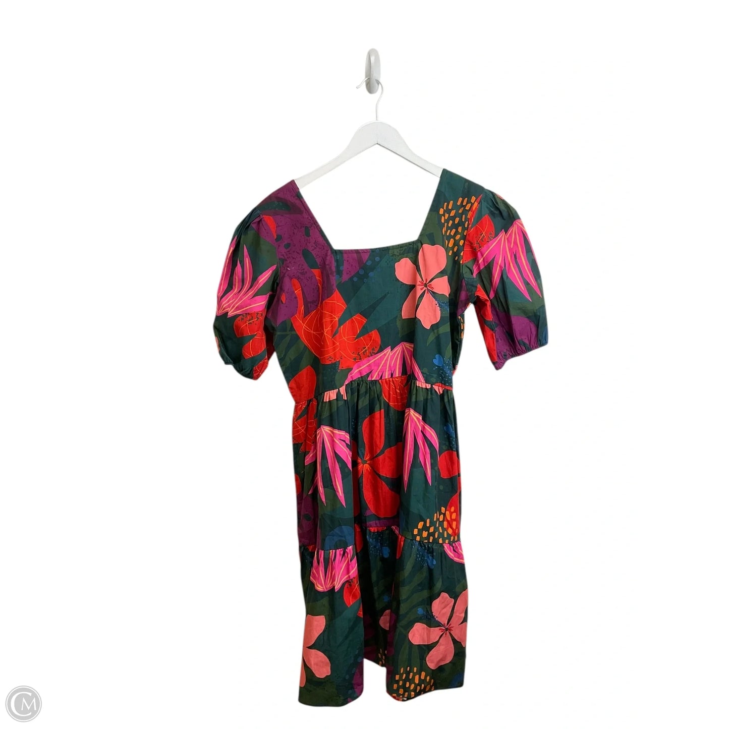 Dress Casual Midi By Clothes Mentor In Multi-colored, Size: Xl