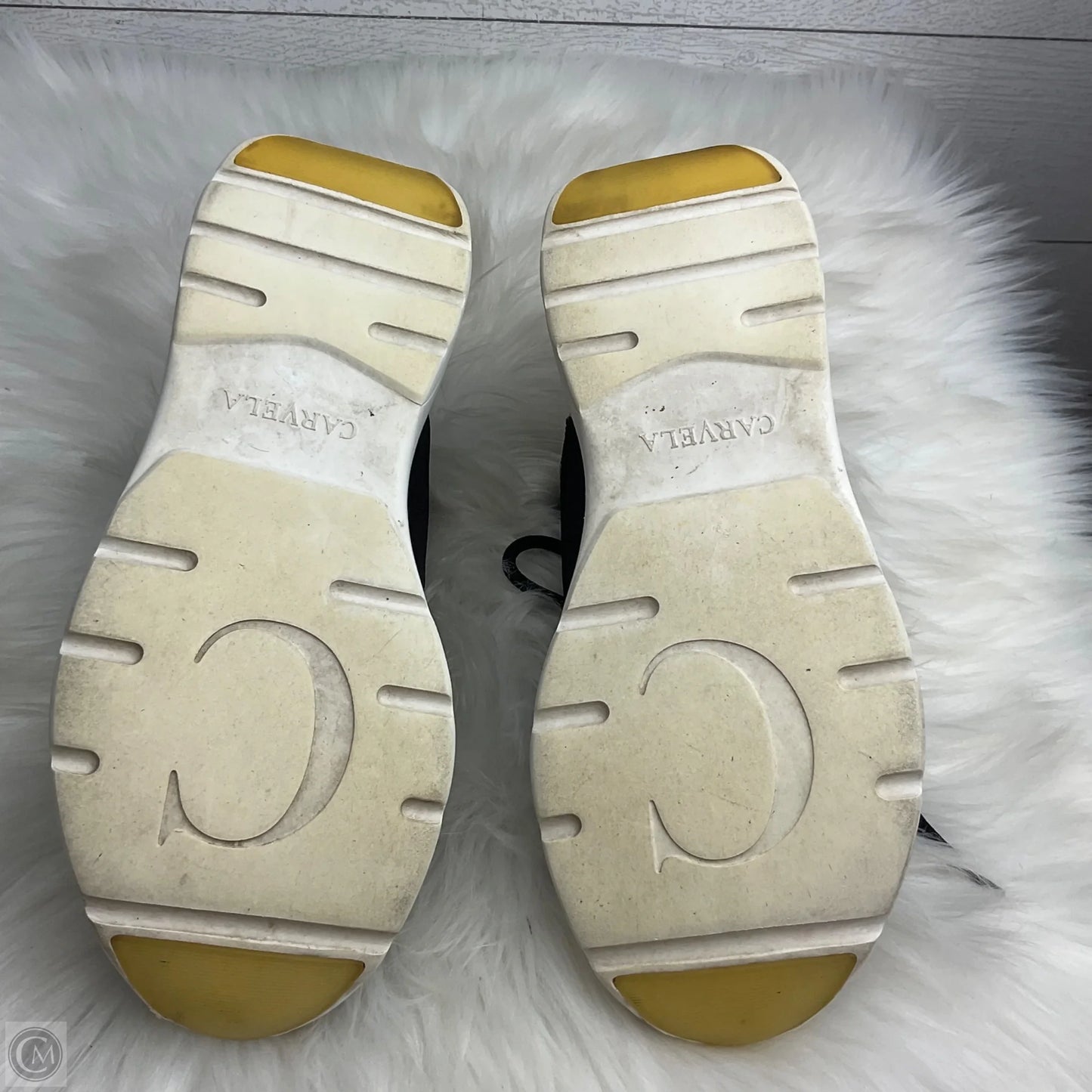 Shoes Athletic By Carvela In Black & Silver, Size: 8.5