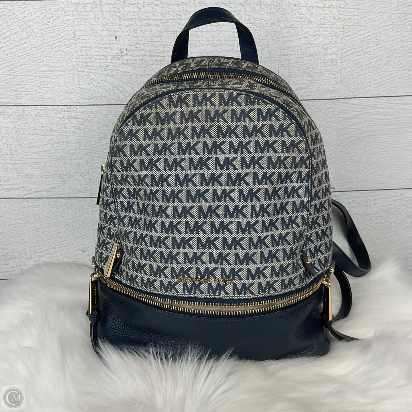 Backpack Designer By Michael Kors, Size: Medium