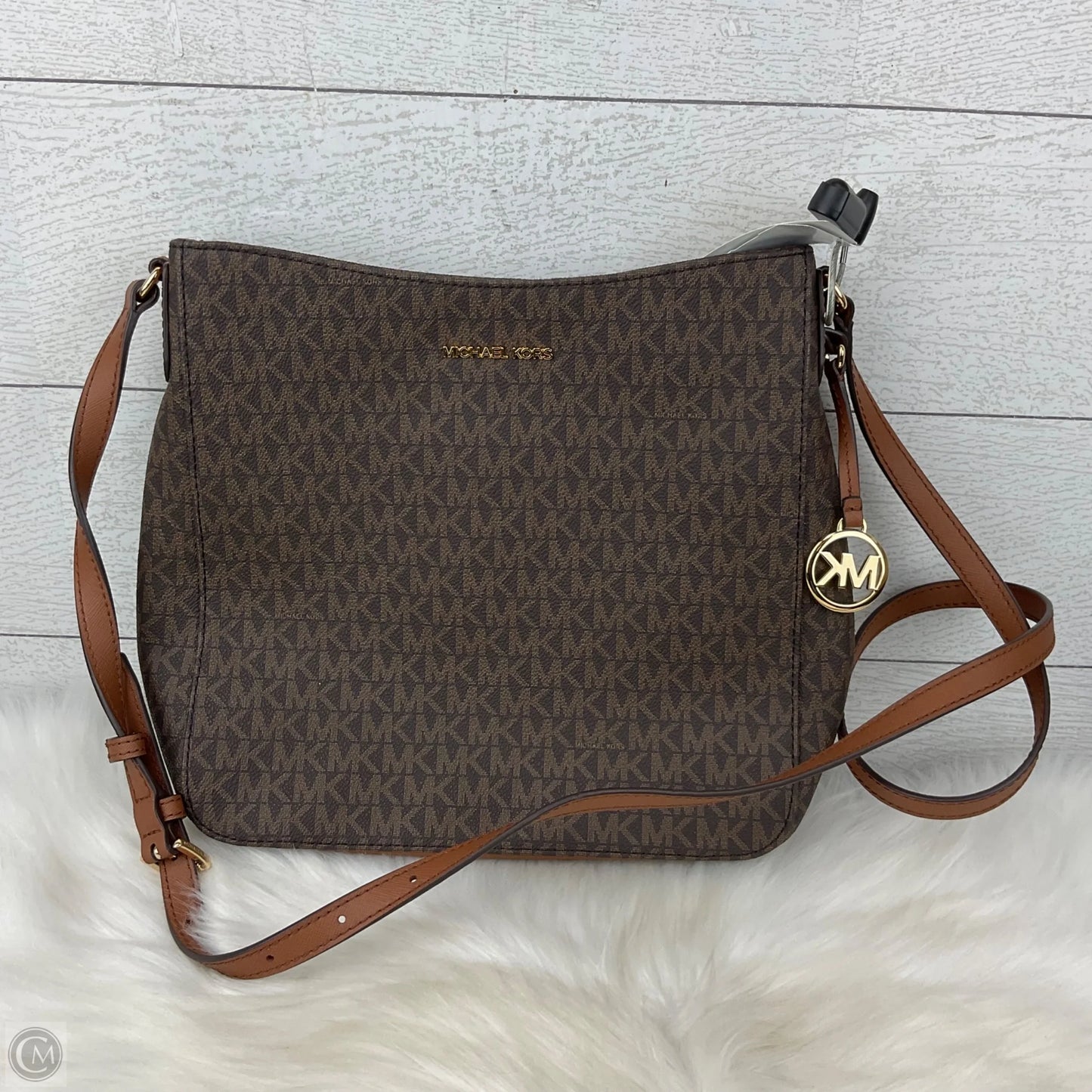 Crossbody Designer By Michael Kors, Size: Medium