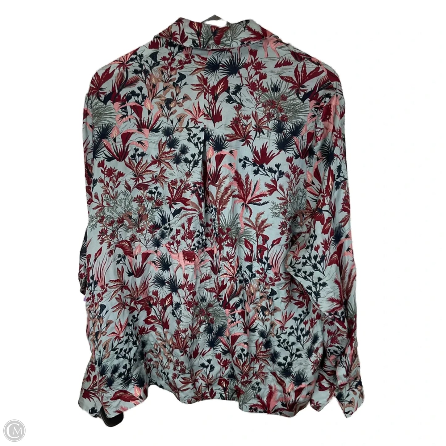 Top Long Sleeve By Cma In Floral Print, Size: S