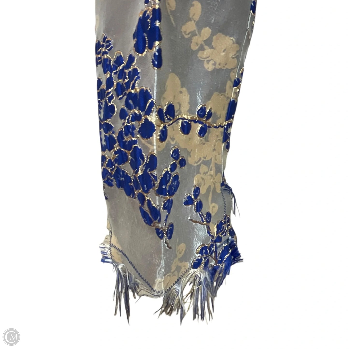 Pants Dress By Cma In Blue & Gold, Size: 4