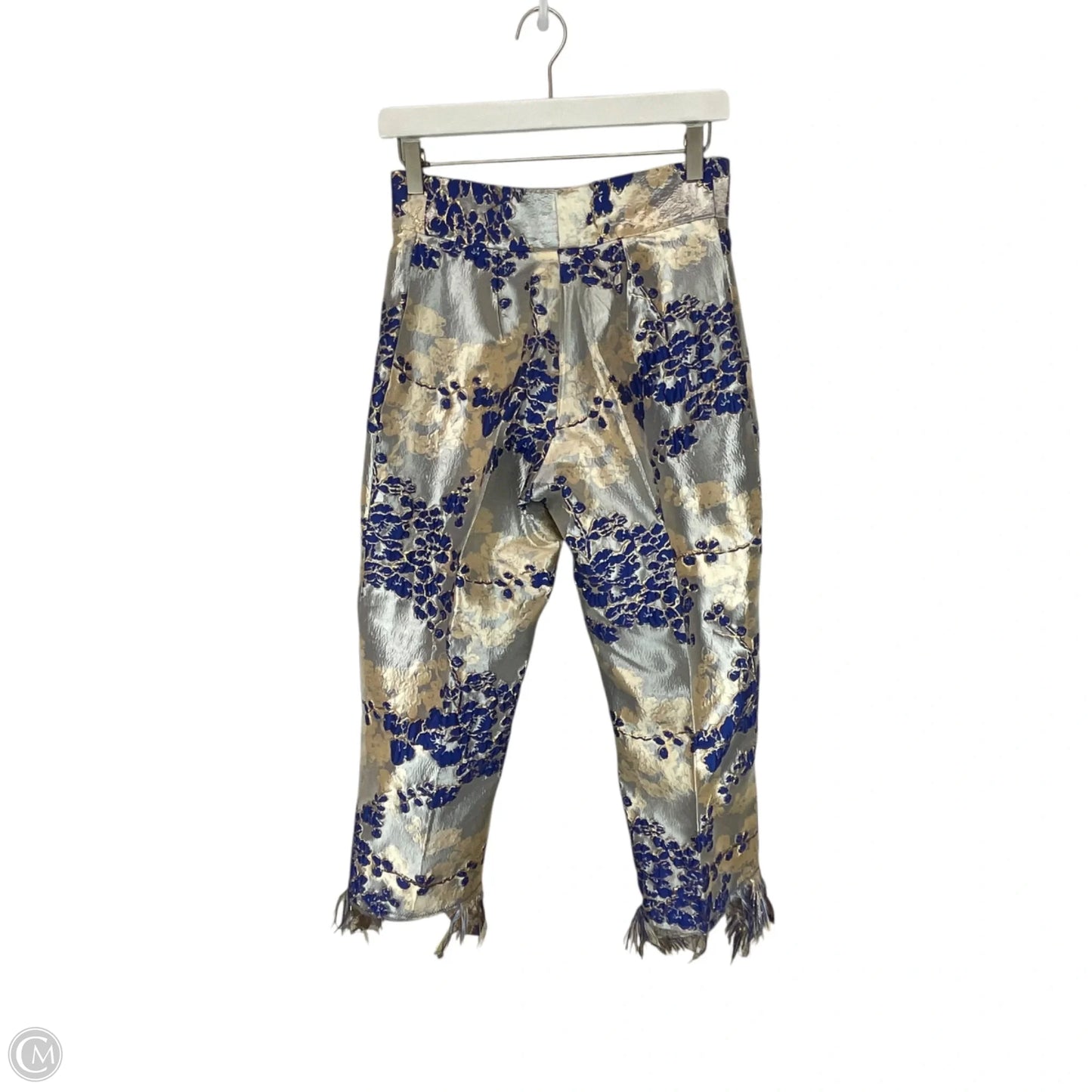 Pants Dress By Cma In Blue & Gold, Size: 4