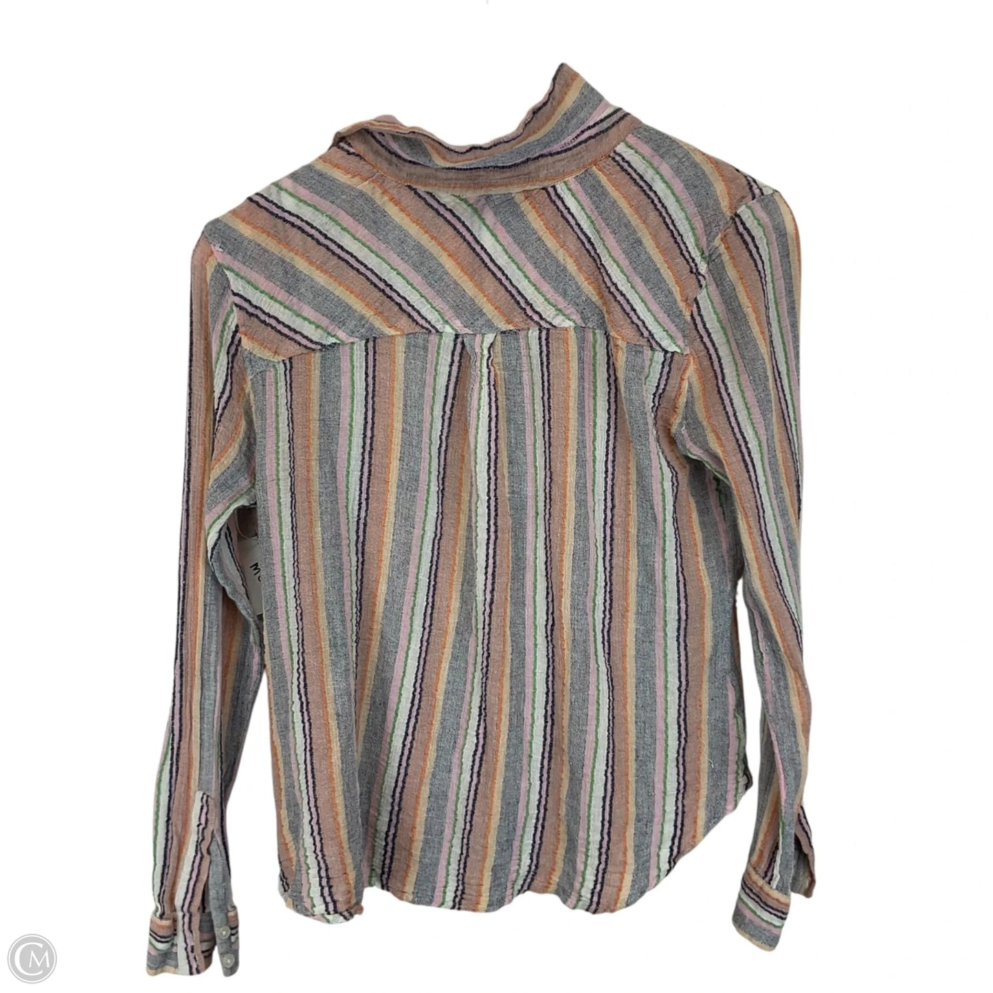 Top Long Sleeve By We The Free In Blue, Size: M