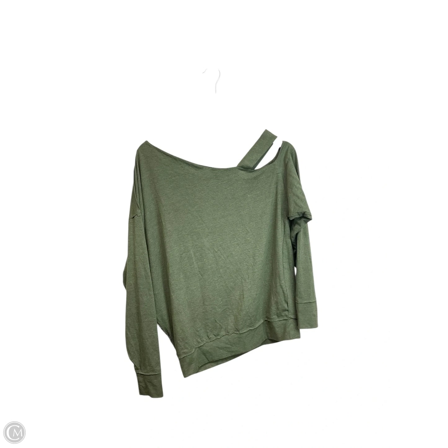 Top Long Sleeve By We The Free In Green, Size: Xs