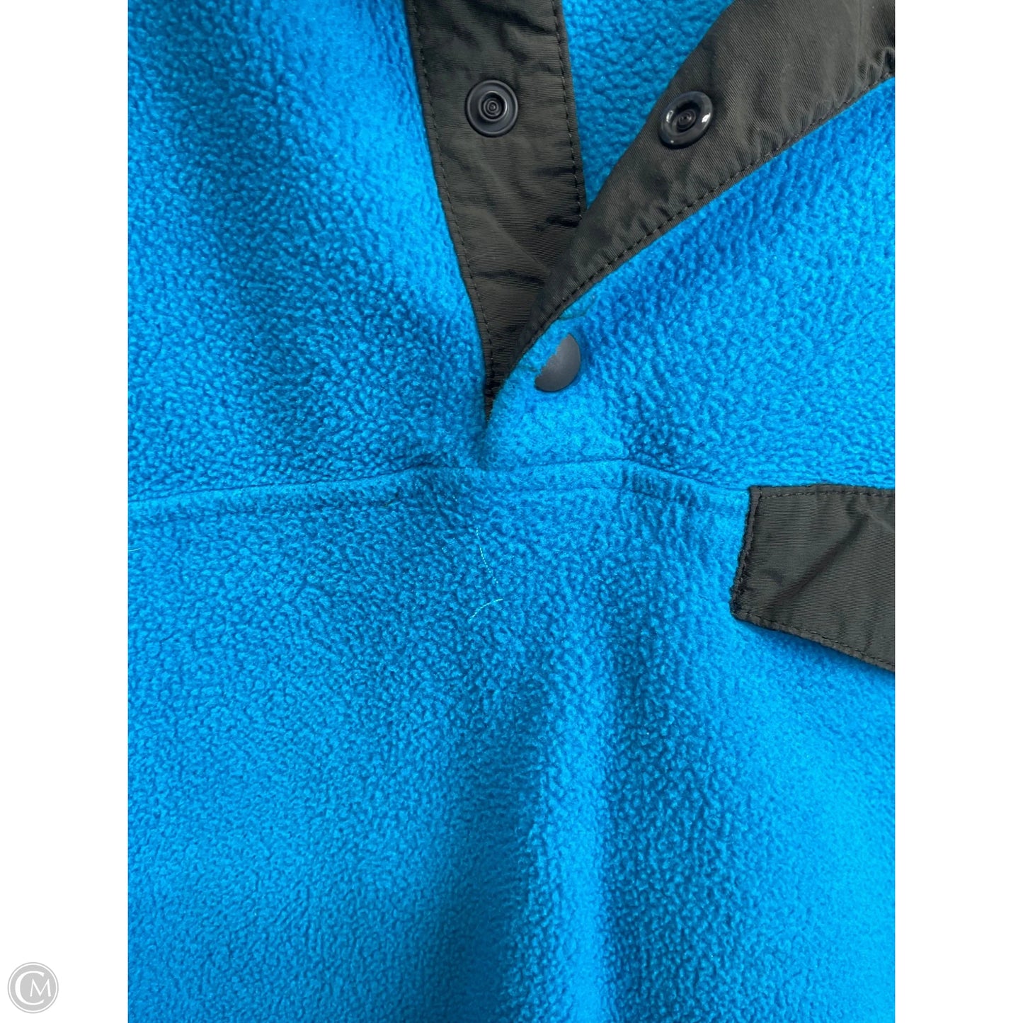 Jacket Fleece By Patagonia In Blue, Size: L