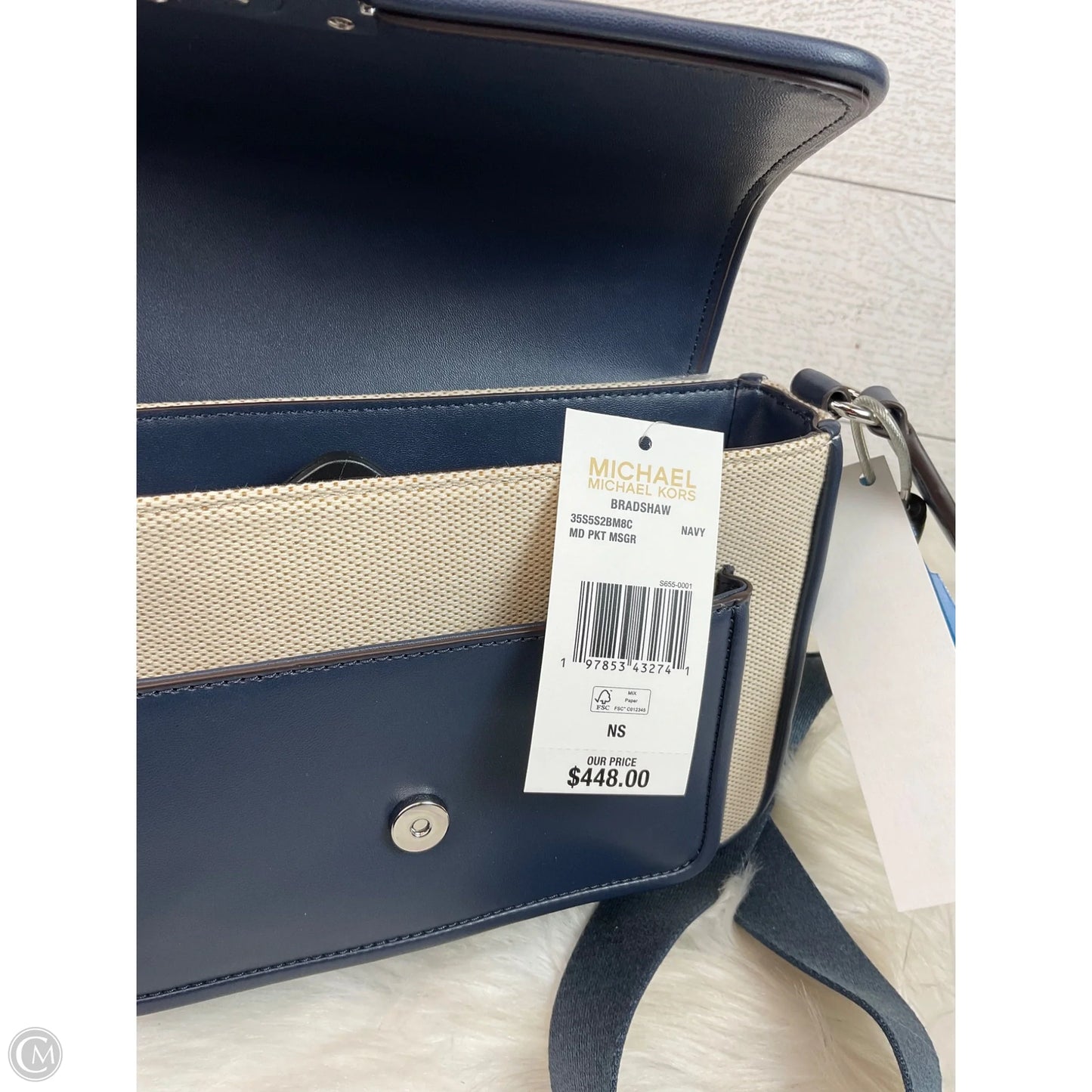 Handbag Designer By Michael Kors Collection, Size: Small