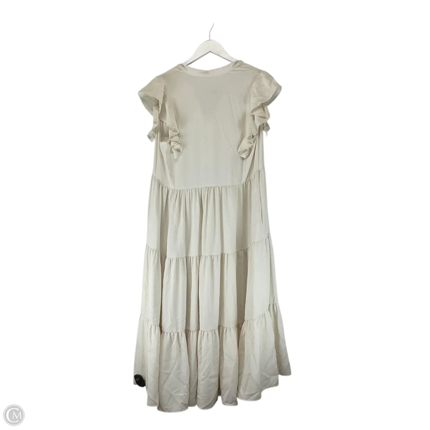 Dress Casual Midi By Amanda Uprichard In White, Size: M
