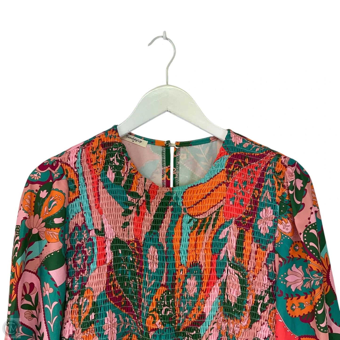 Dress Casual Midi By Sunday Up In Multi-colored, Size: M