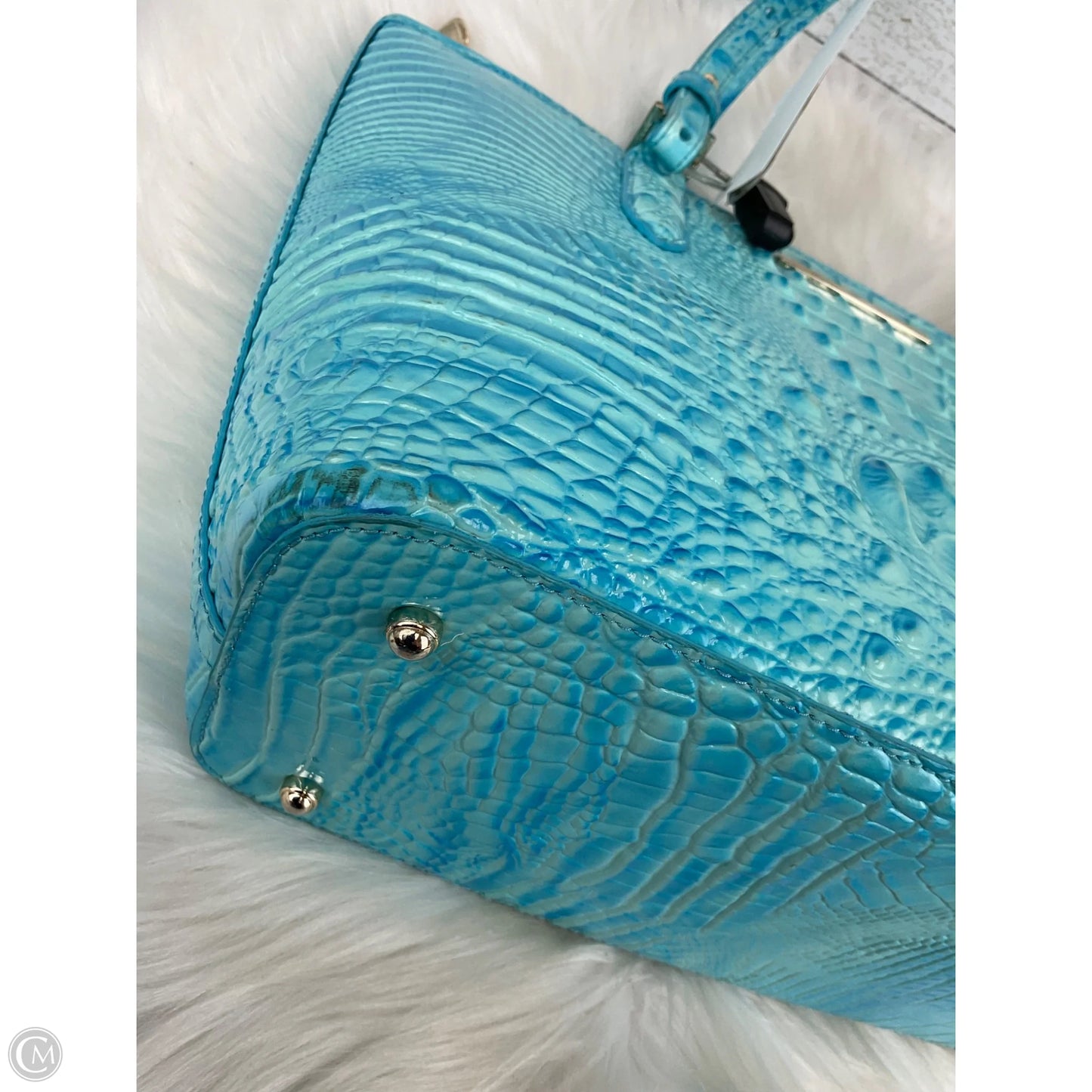 Handbag Designer By Brahmin, Size: Medium