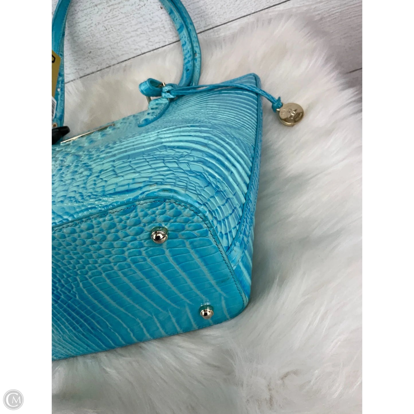 Handbag Designer By Brahmin, Size: Medium