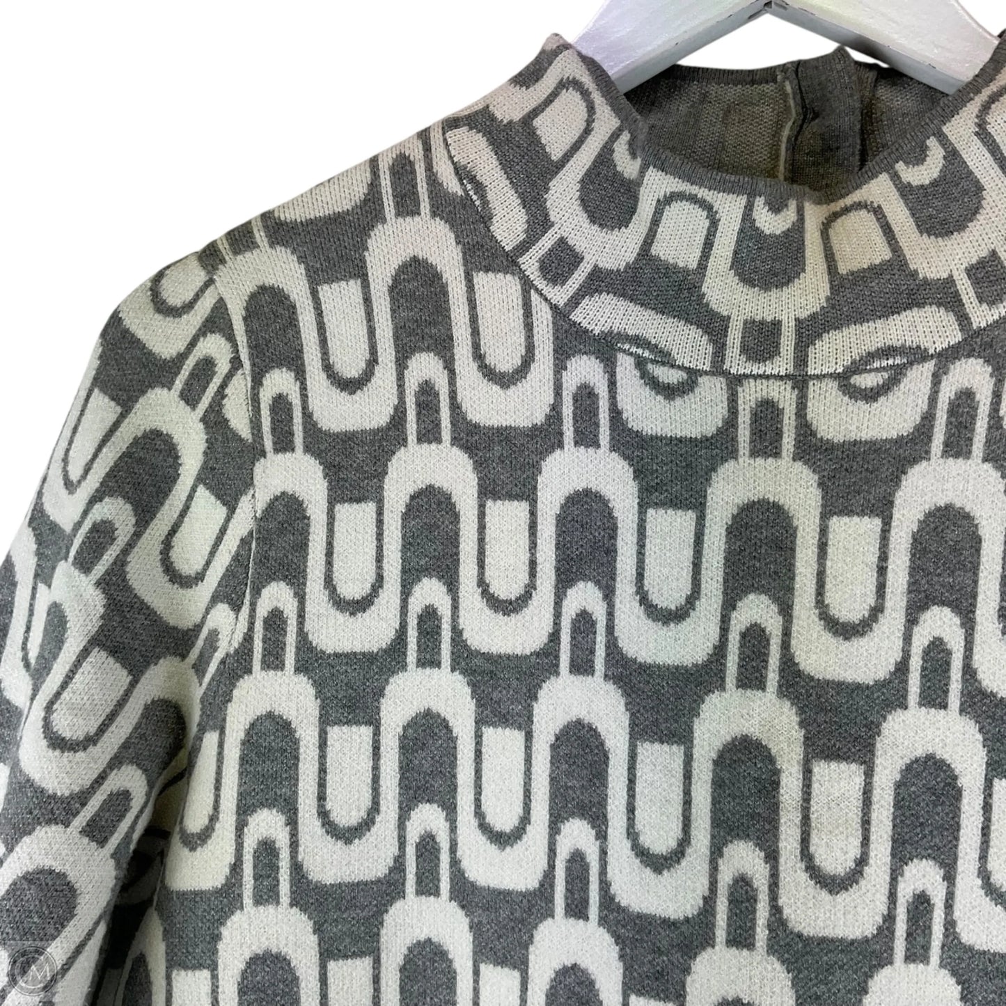 Dress Sweater By Maeve In Grey, Size: M