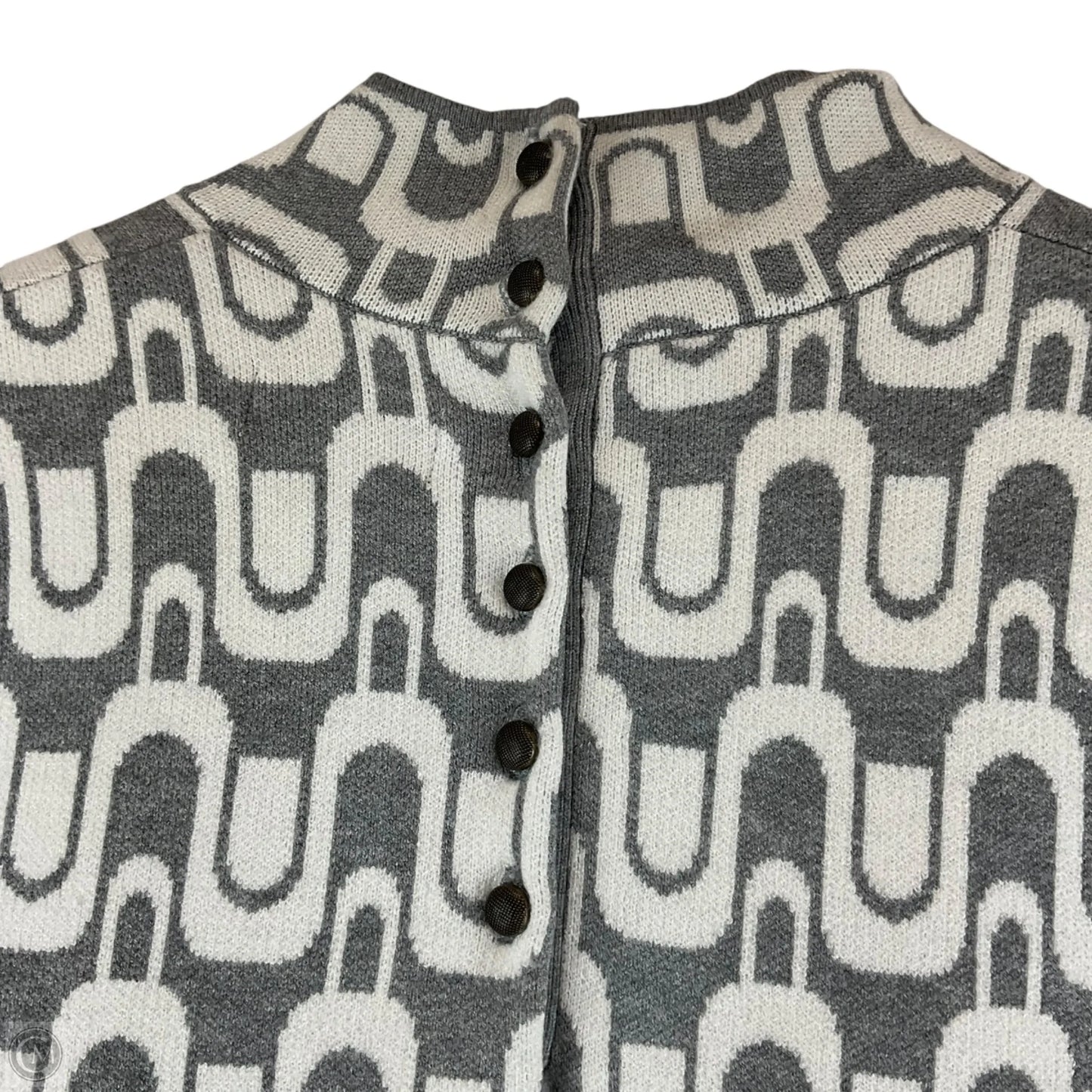 Dress Sweater By Maeve In Grey, Size: M