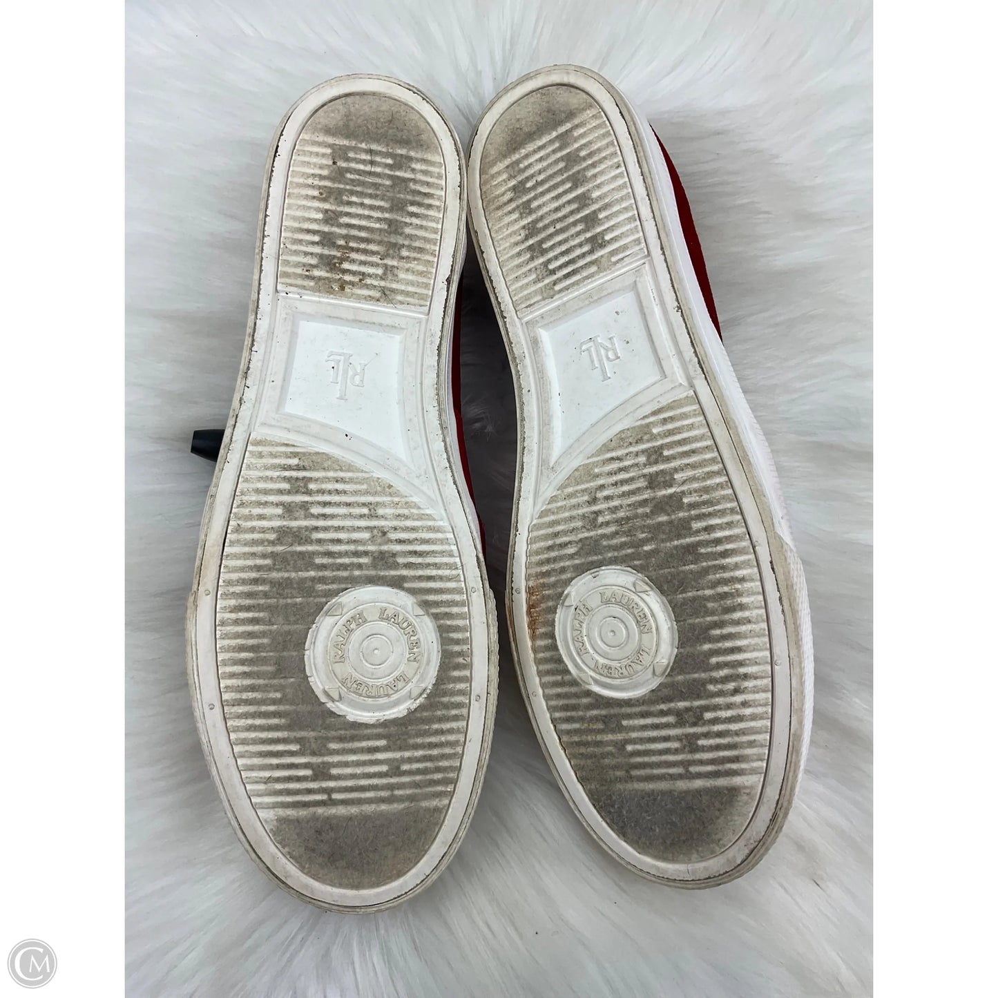 Shoes Flats By Ralph Lauren In Red, Size: 9