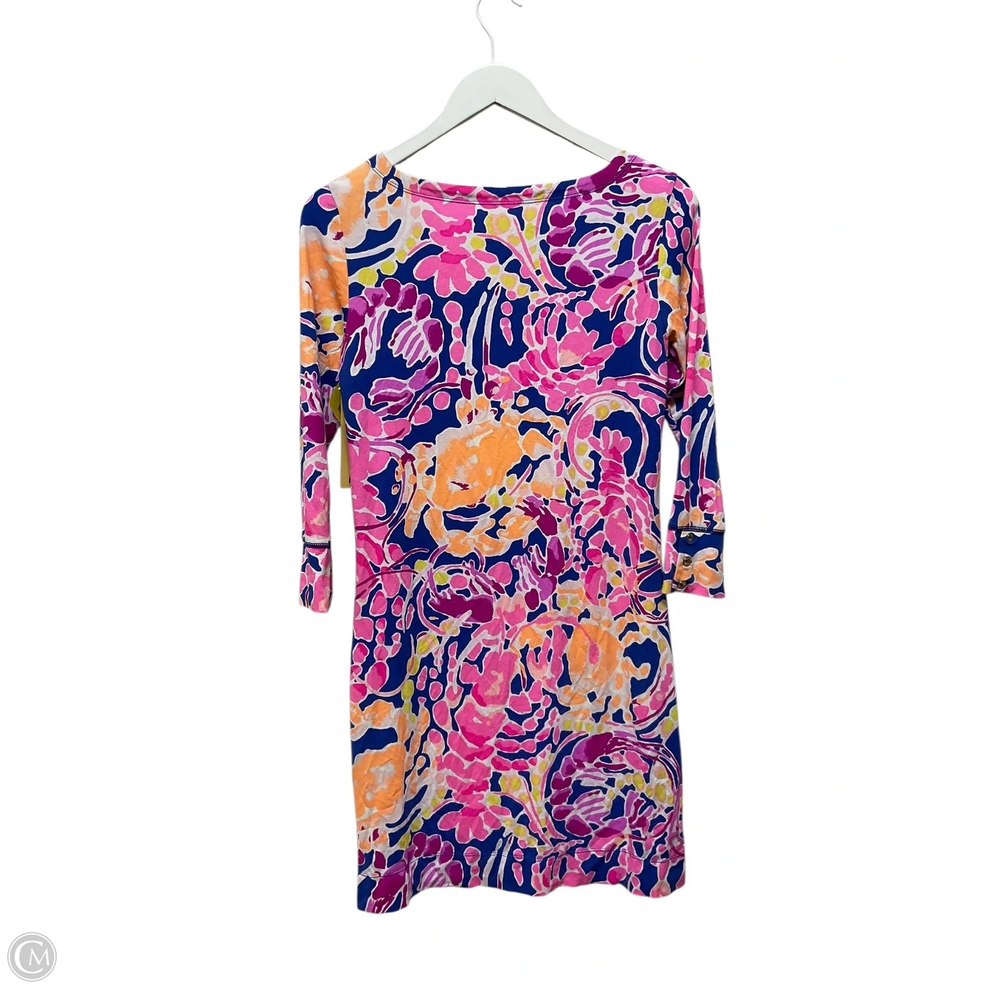 Dress Designer By Lilly Pulitzer In Blue & Pink, Size: S