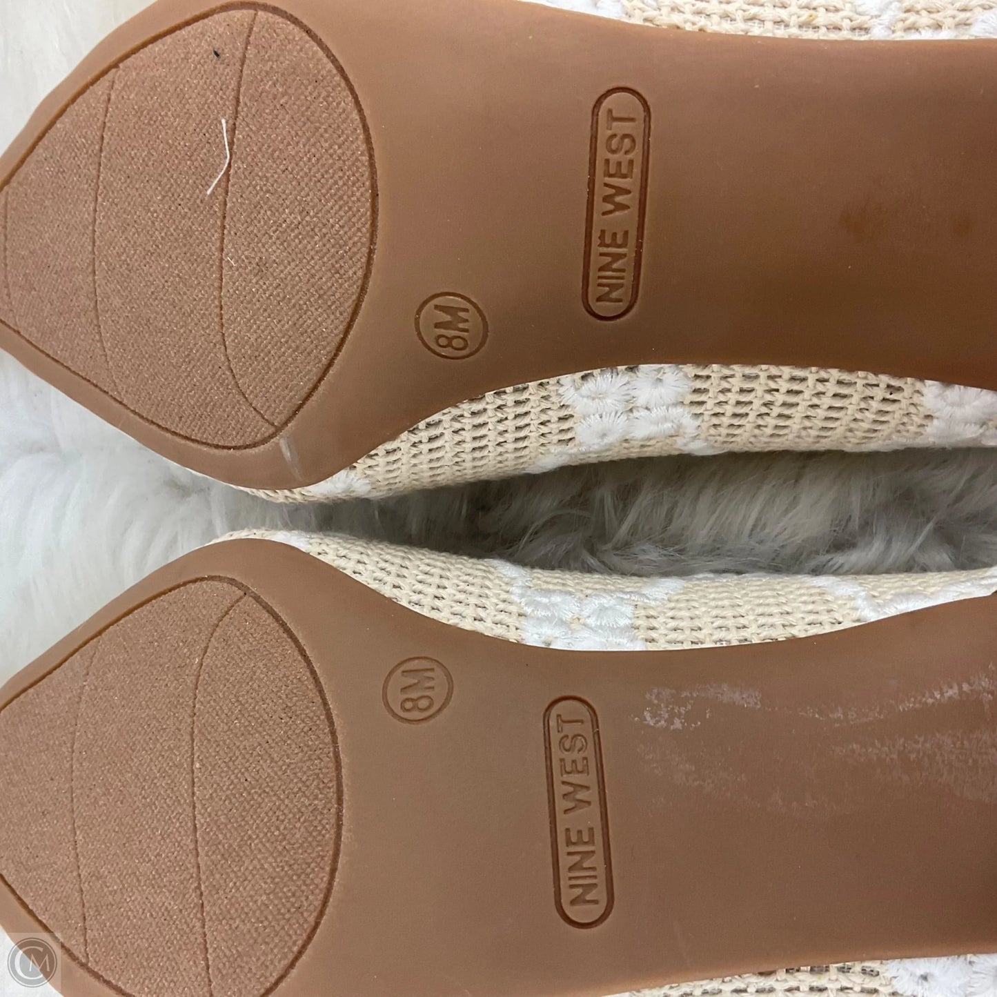 Shoes Heels Kitten By Nine West In Tan, Size: 8