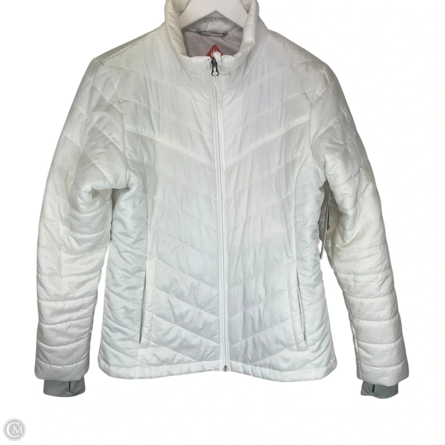 Jacket Puffer & Quilted By Columbia In White, Size: M