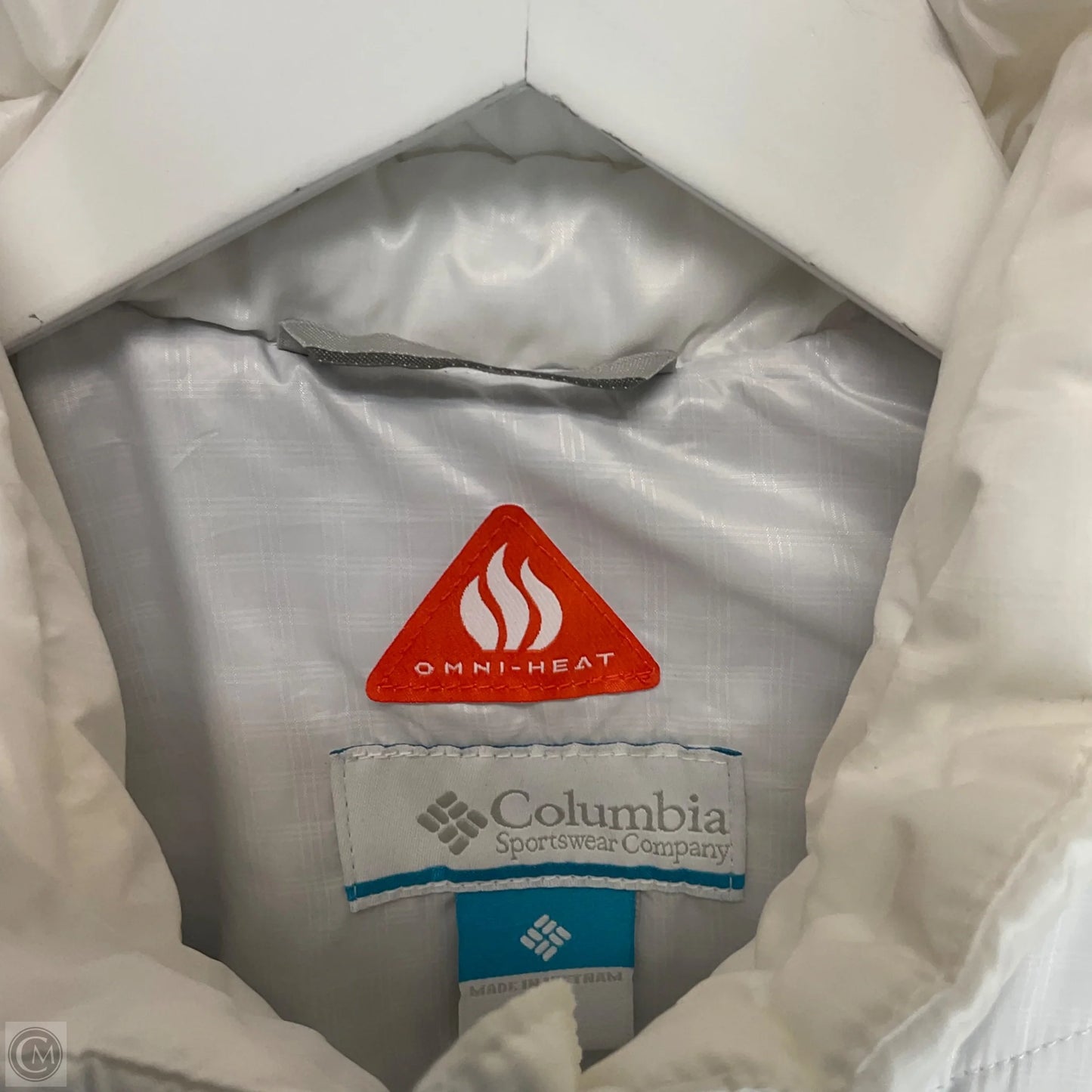 Jacket Puffer & Quilted By Columbia In White, Size: M